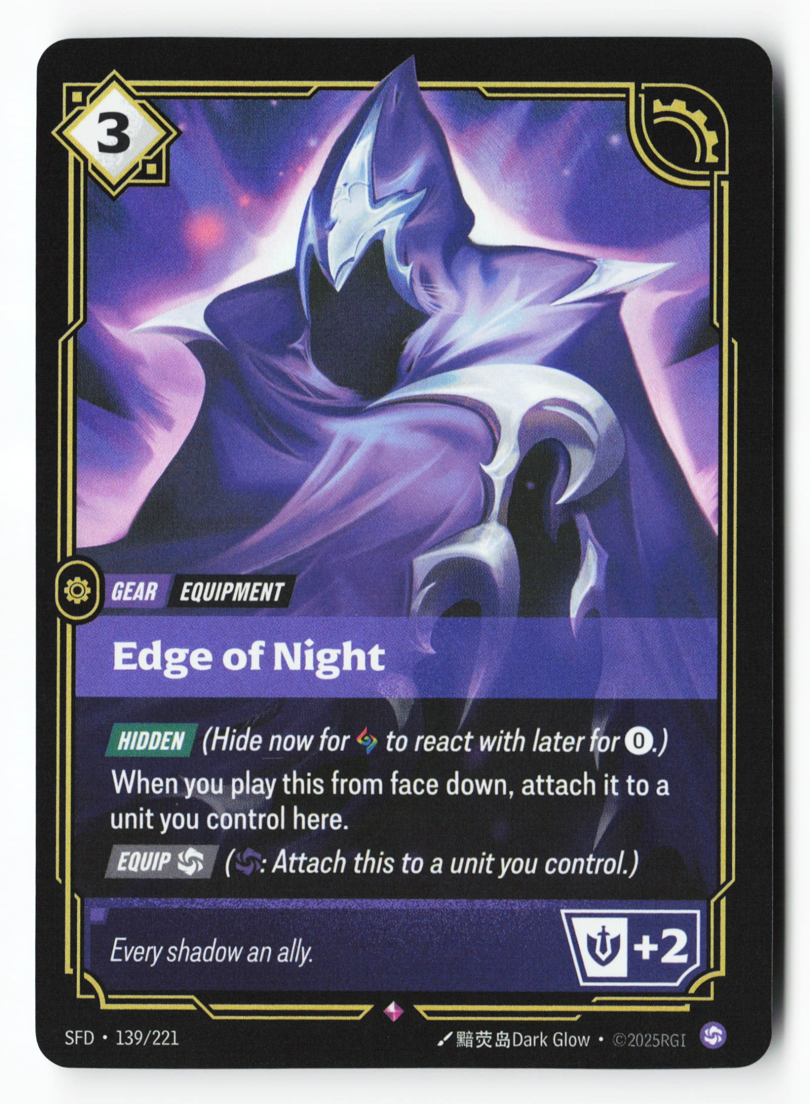 Edge Of Night (SFD 139) — Voorkant