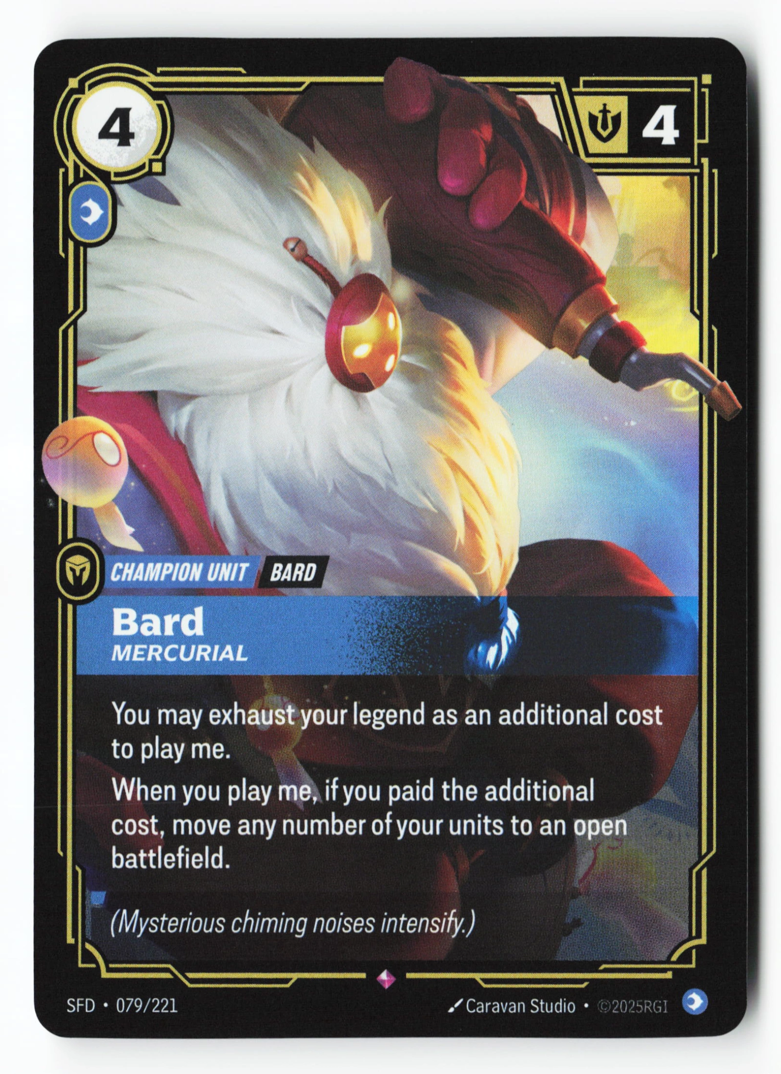 Bard, Mercurial (SFD 079) — Voorkant