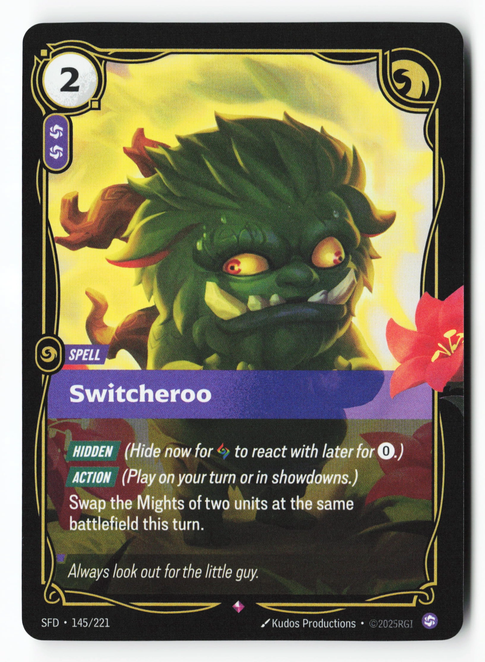 Switcheroo (SFD 145) — Voorkant