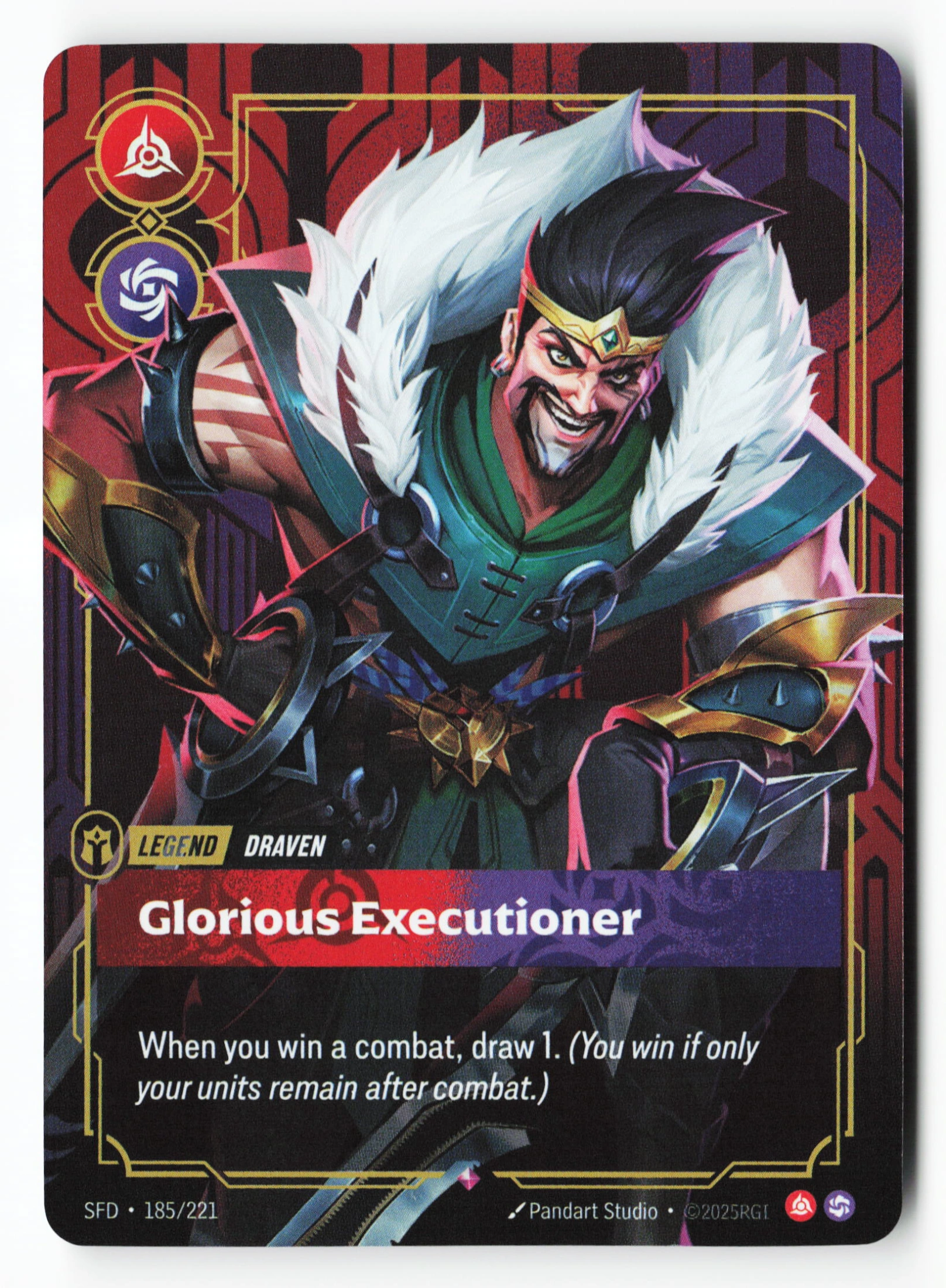 Glorious Executioner (SFD 185) — Voorkant