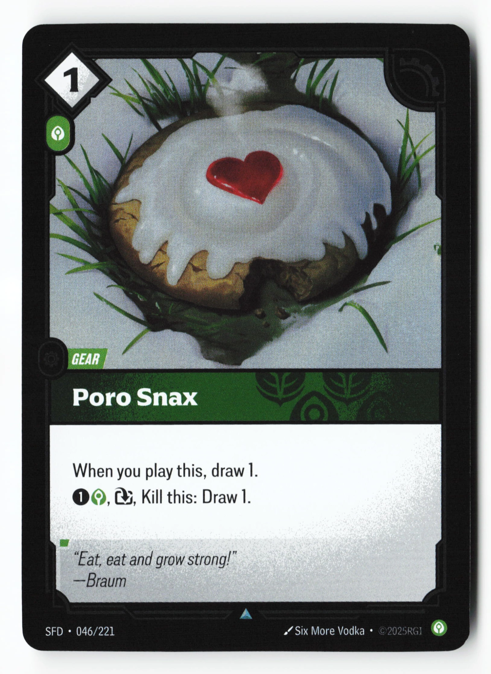 Poro Snax (SFD 046) — Voorkant