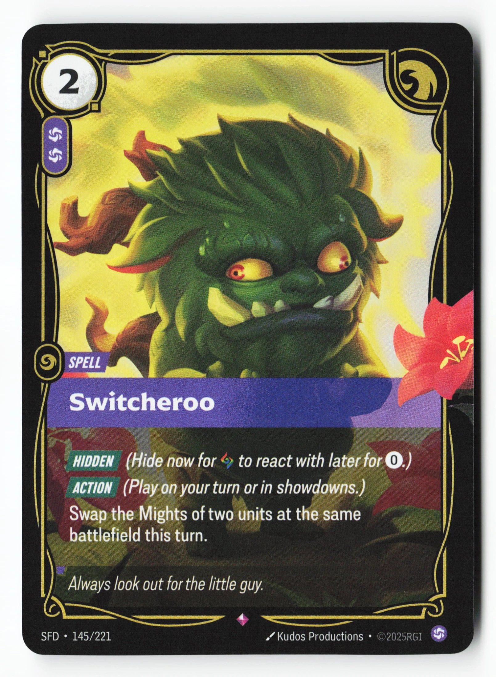 Switcheroo (SFD 145) — Voorkant