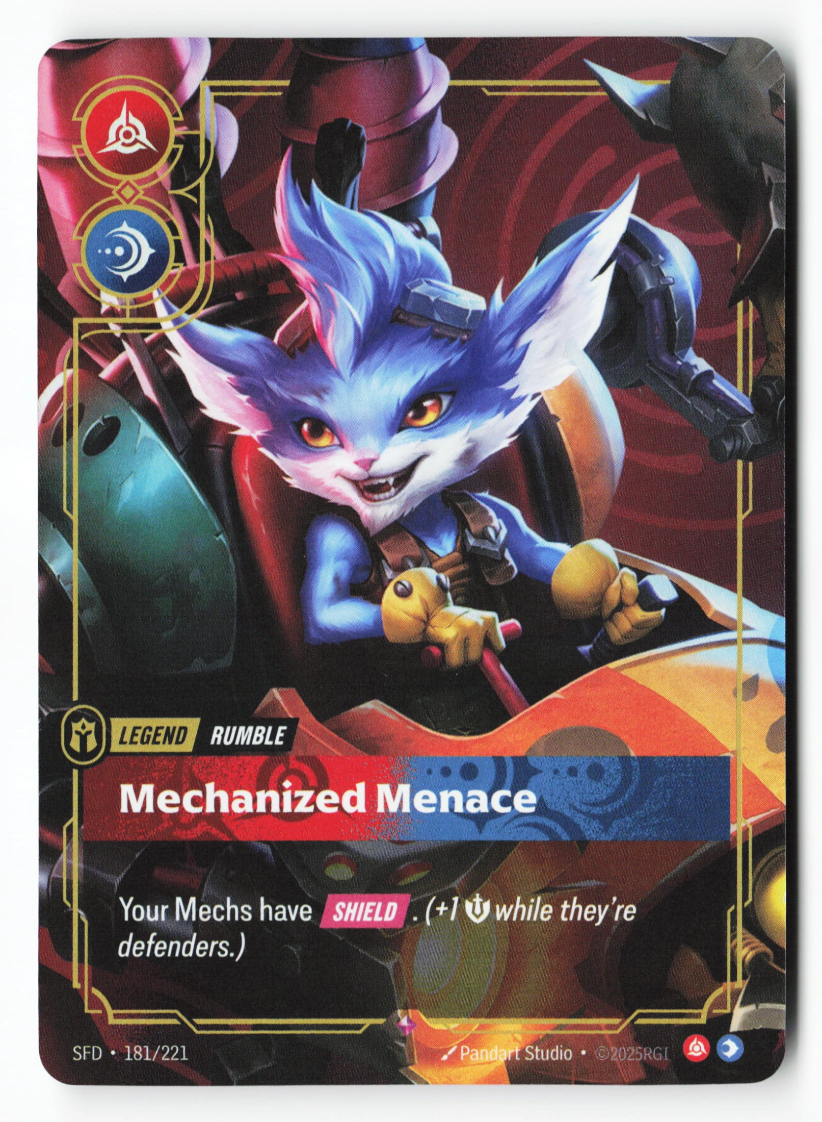 Mechanized Menace (SFD 181) — Voorkant