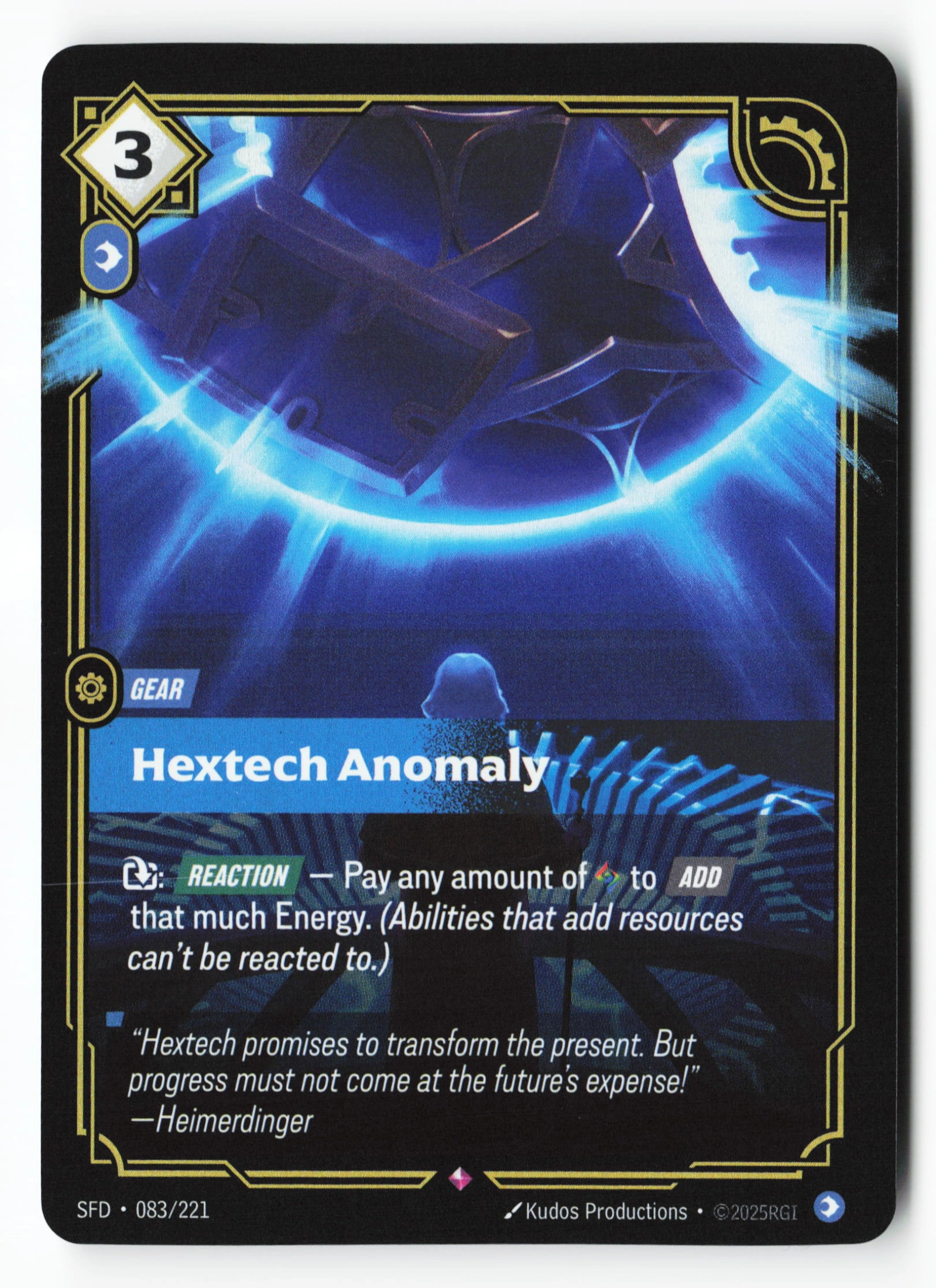 Hextech Anomaly (SFD 083) — Voorkant