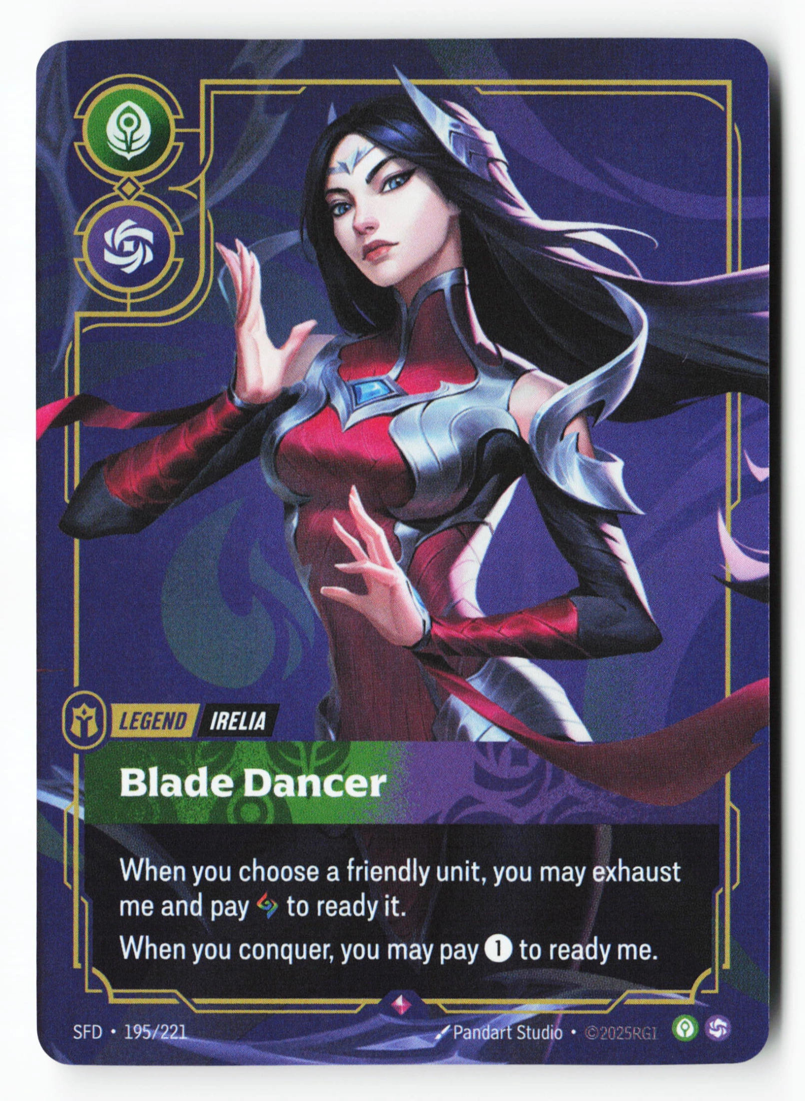 Blade Dancer (SFD 195) — Voorkant
