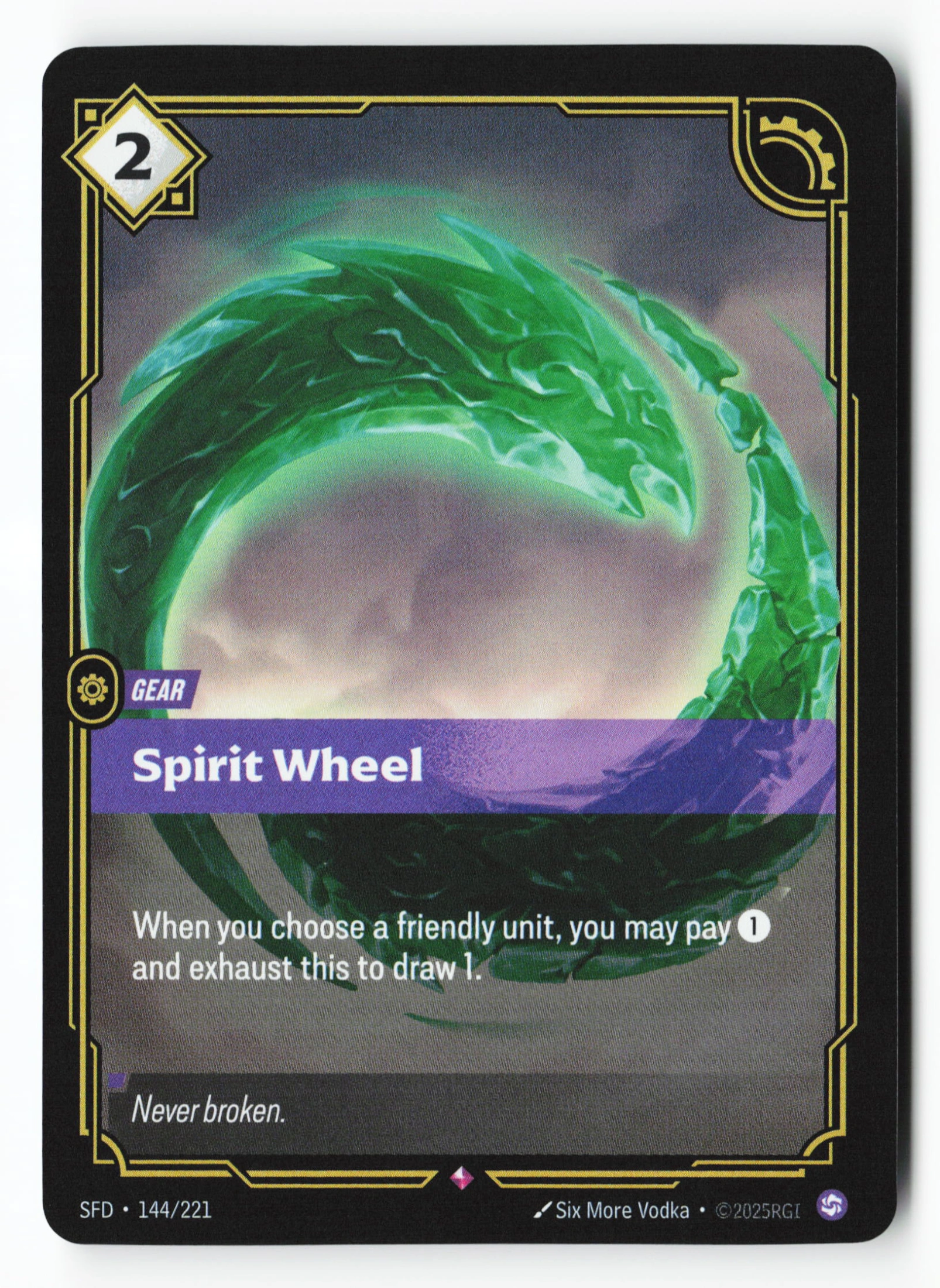Spirit Wheel (SFD 144) — Voorkant
