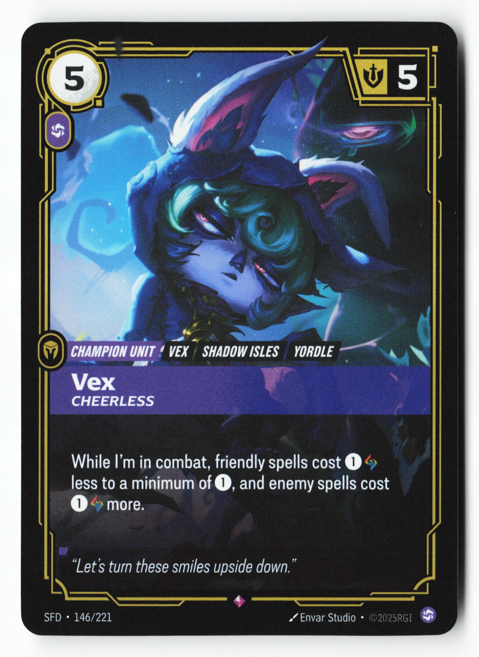 Vex, Cheerless (SFD 146) — Voorkant