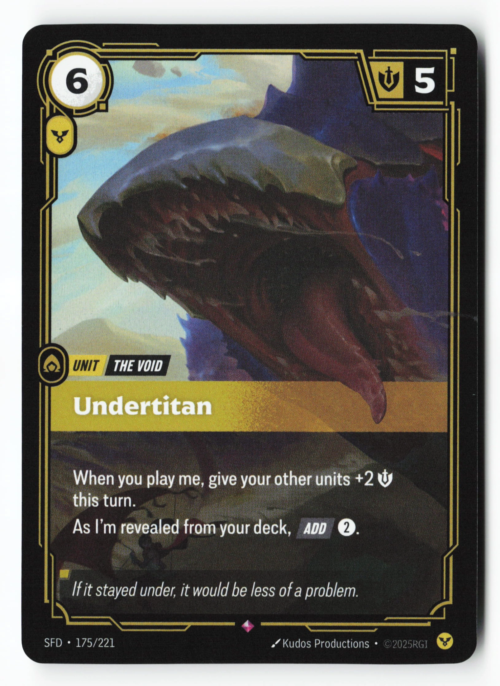 Undertitan (SFD 175) — Voorkant