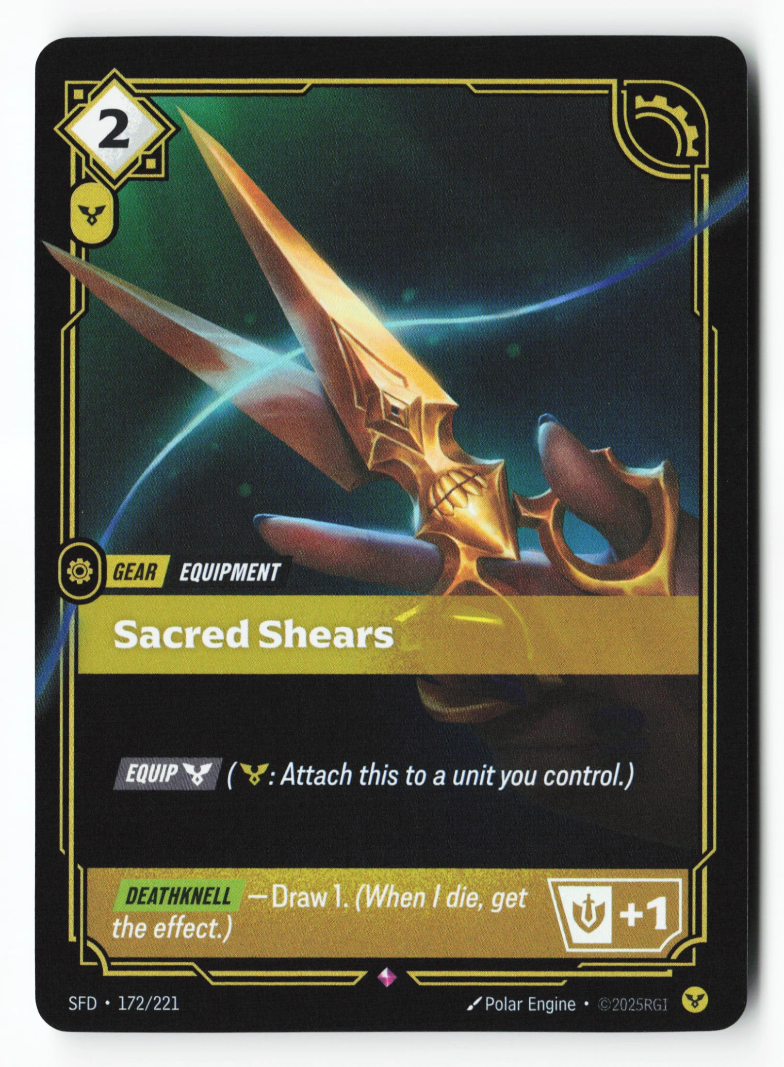 Sacred Shears (SFD 172) — Voorkant