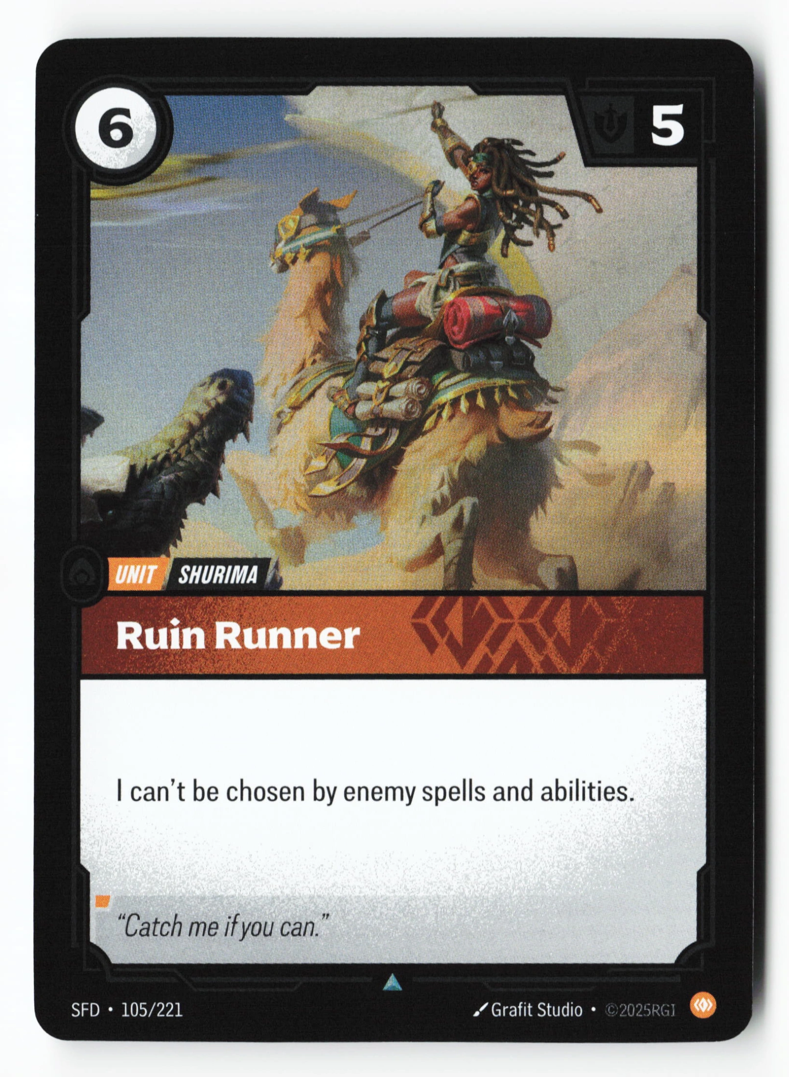 Ruin Runner (SFD 105) — Voorkant