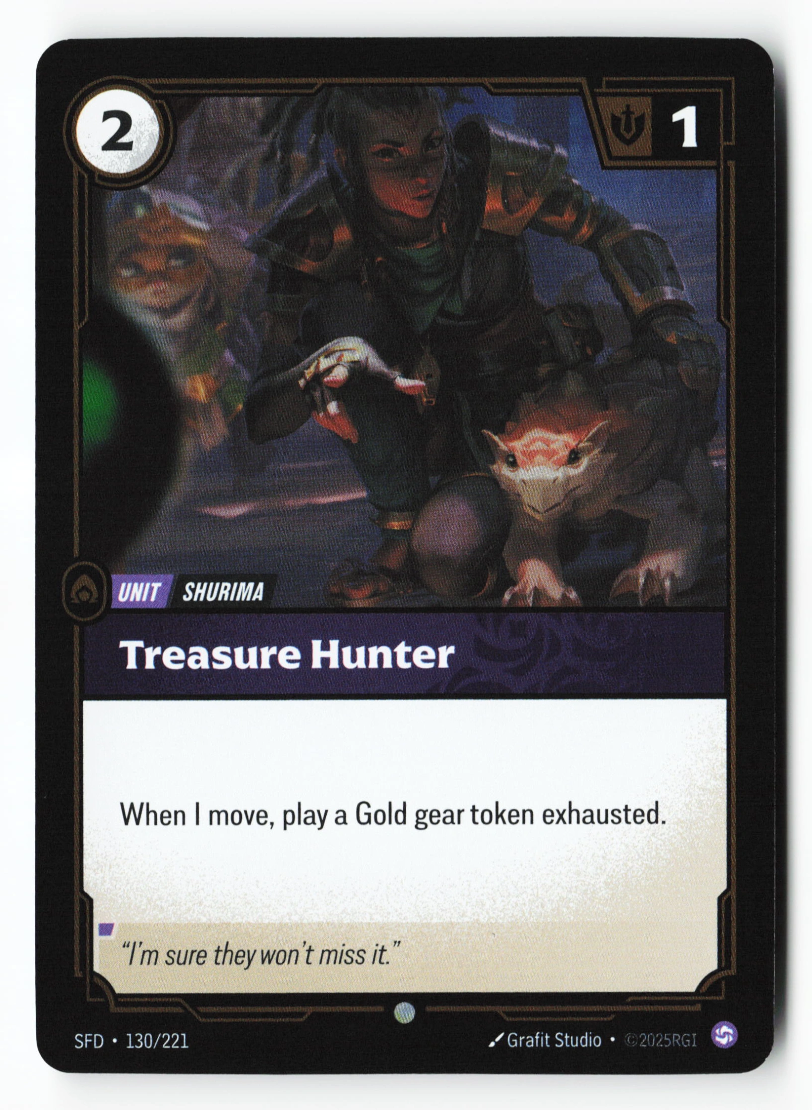 Treasure Hunter (SFD 130) — Voorkant