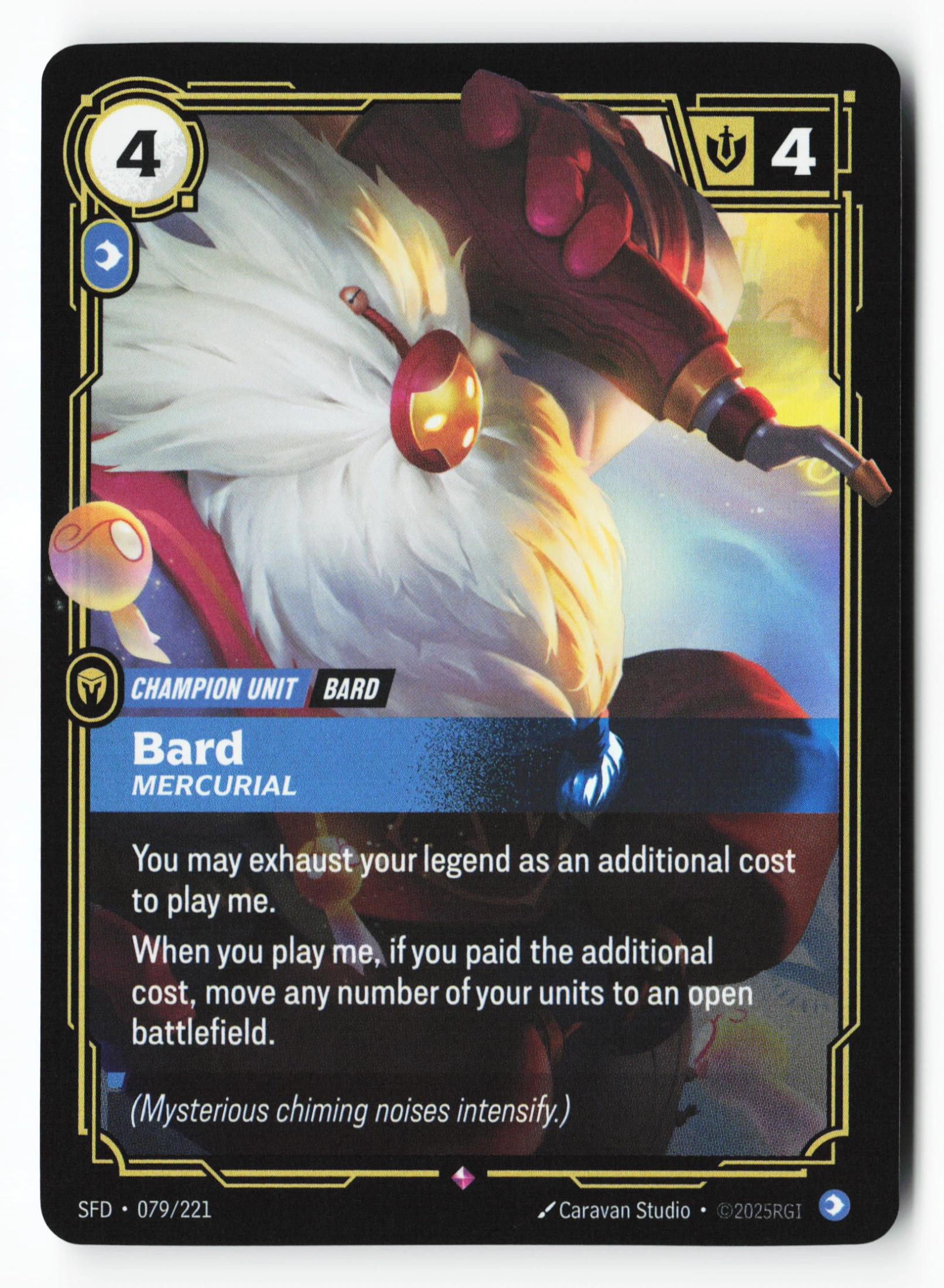 Bard, Mercurial (SFD 079) — Voorkant