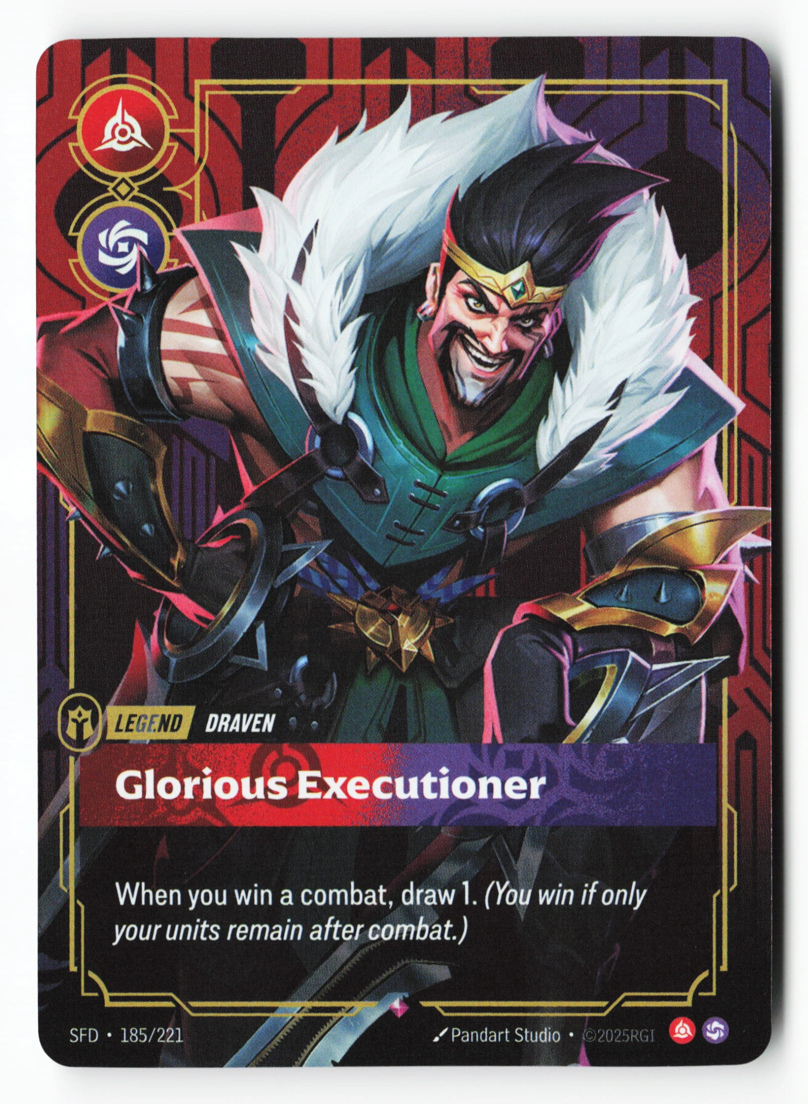 Glorious Executioner (SFD 185) — Voorkant
