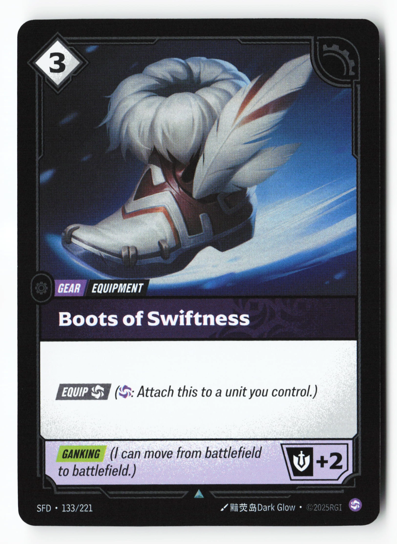 Boots Of Swiftness (SFD 133) — Voorkant