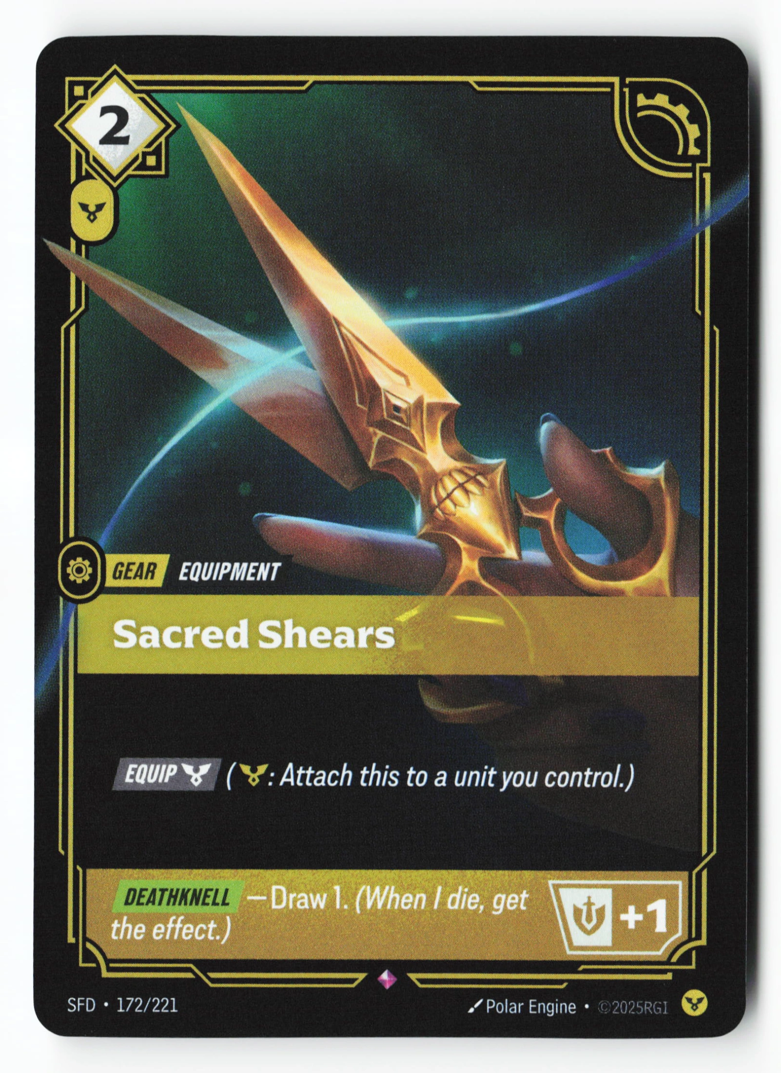 Sacred Shears (SFD 172) — Voorkant
