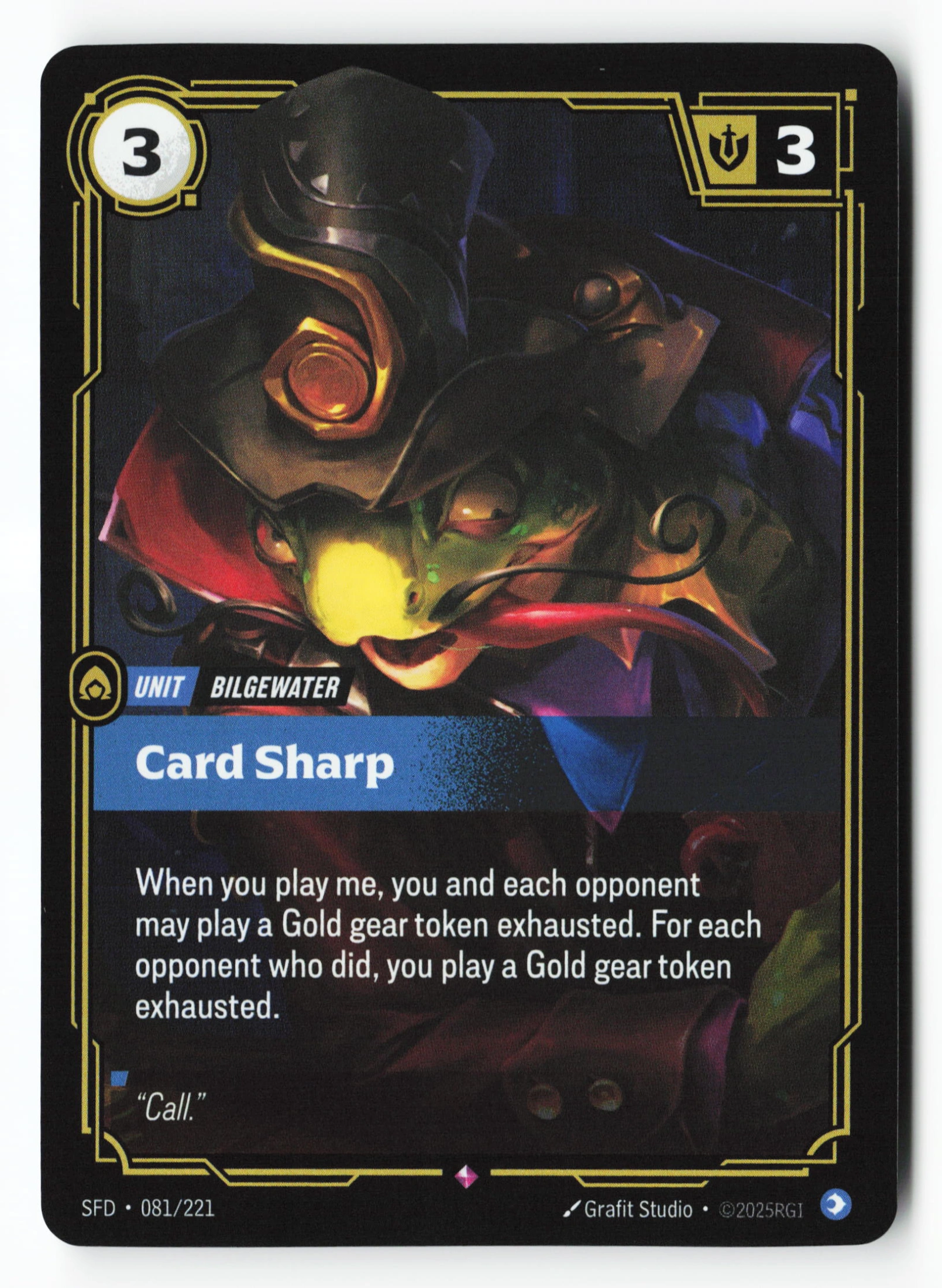 Card Sharp (SFD 081) — Voorkant