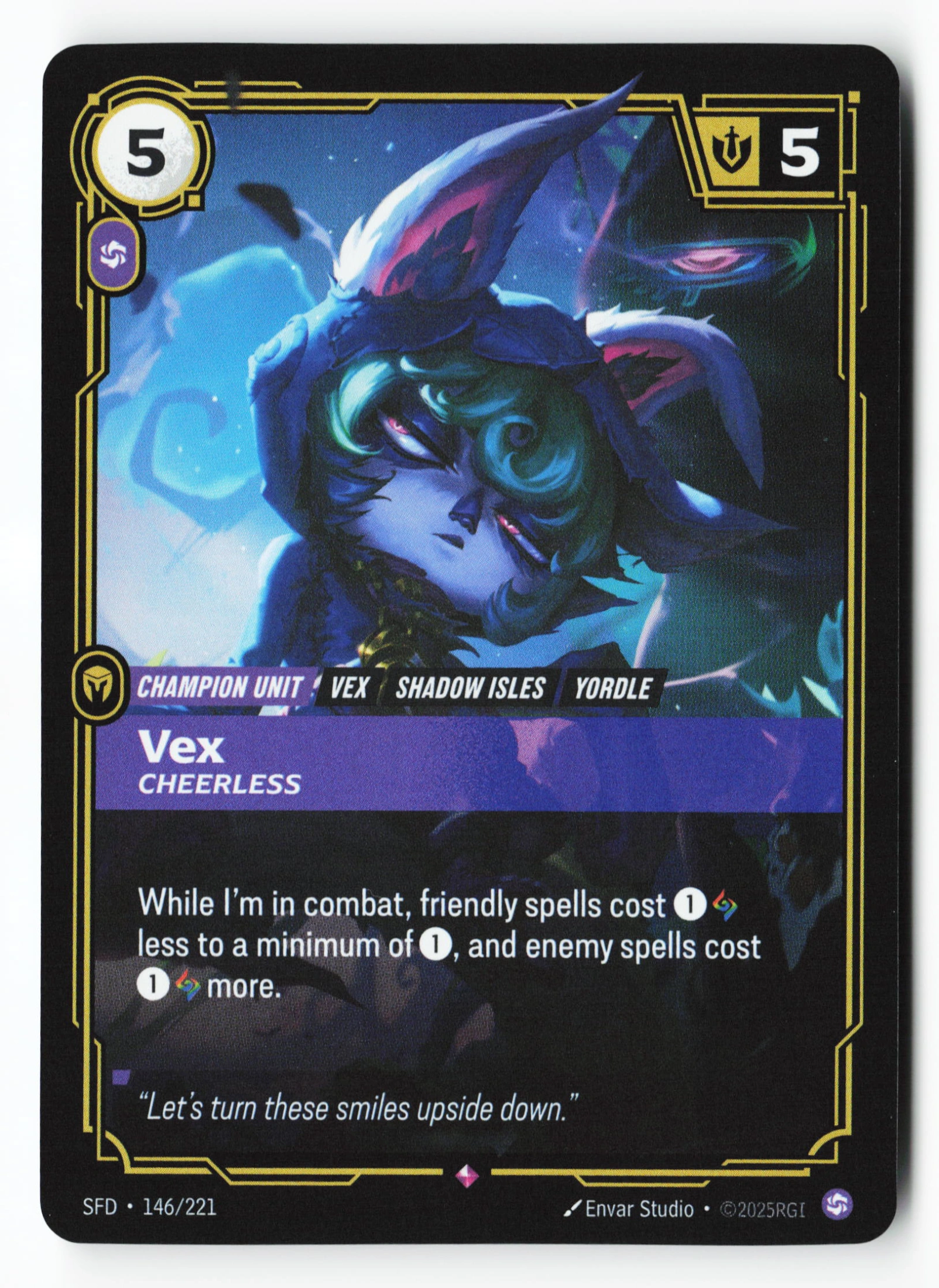 Vex, Cheerless (SFD 146) — Voorkant