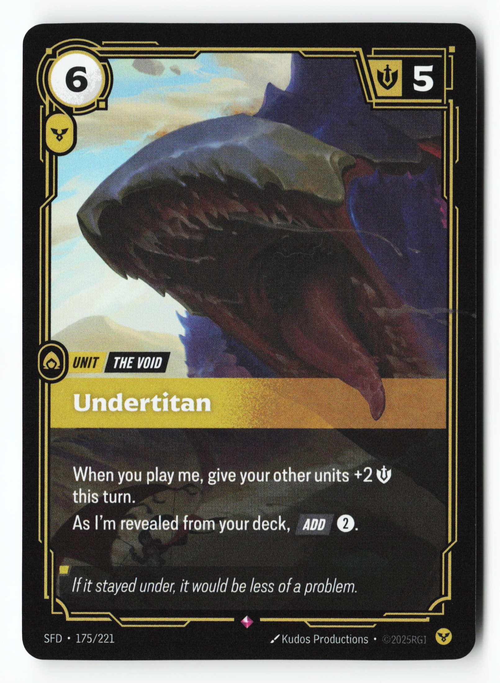 Undertitan (SFD 175) — Voorkant