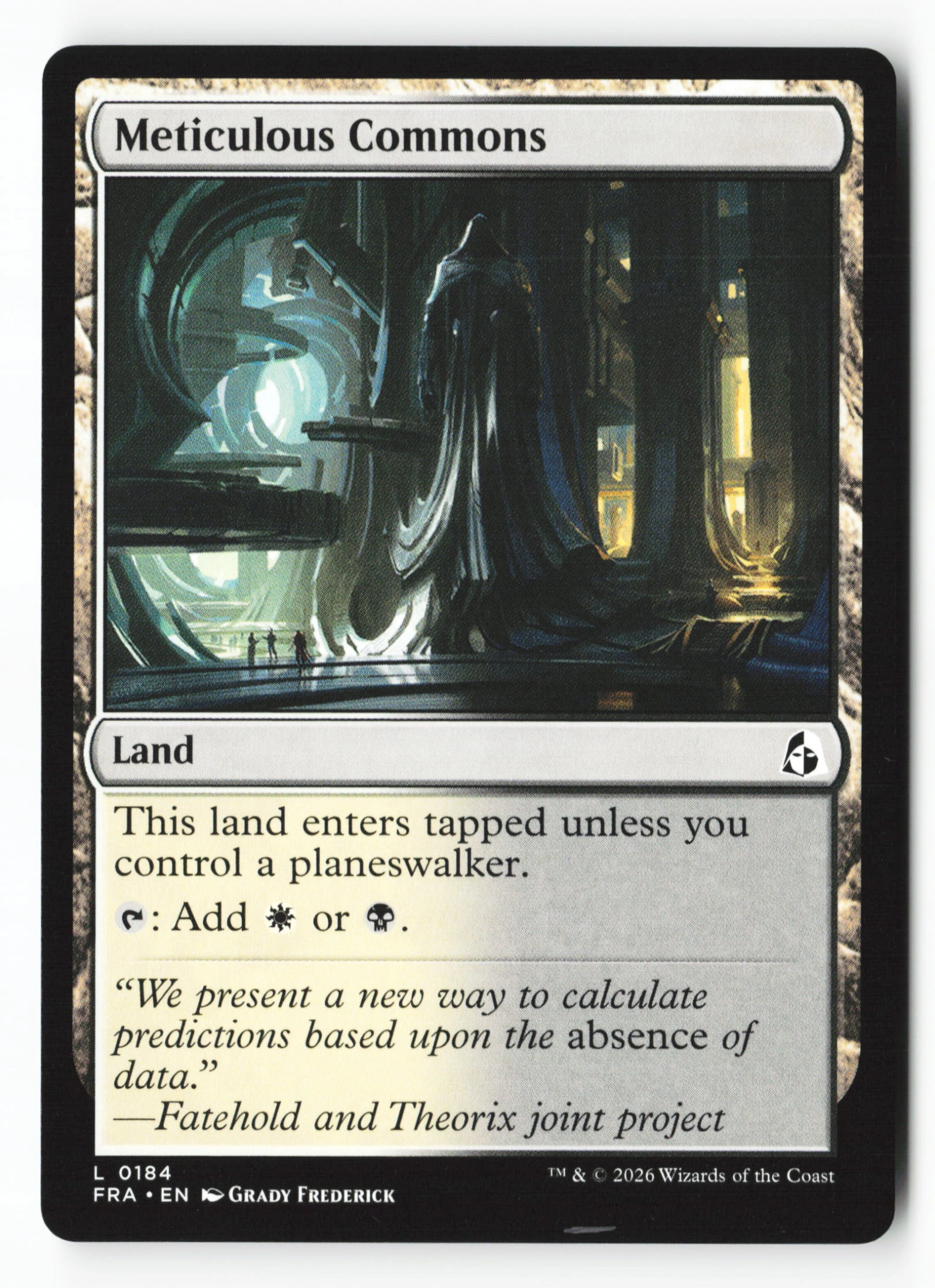 Meticulous Commons (FRA 184) — Voorkant