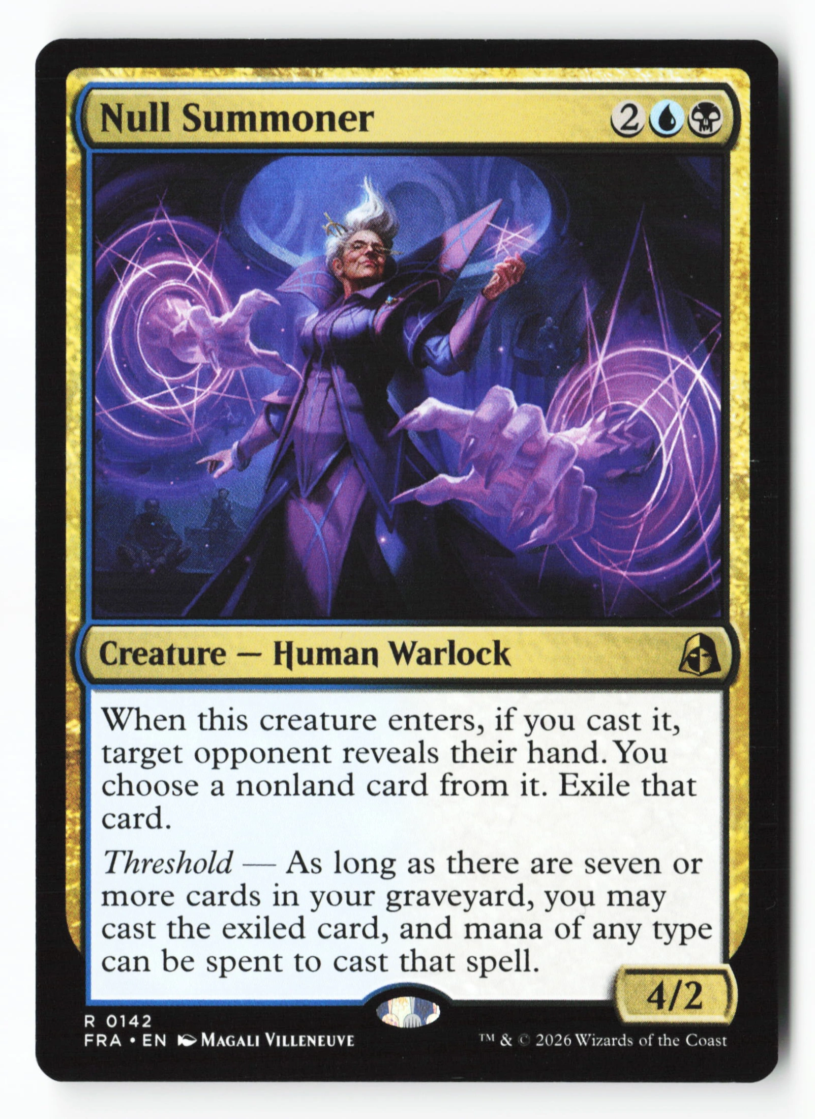 Null Summoner (FRA 142) — Voorkant
