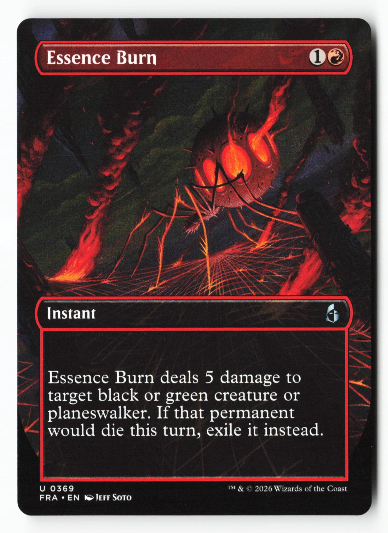 Essence Burn (FRA 369) — Voorkant