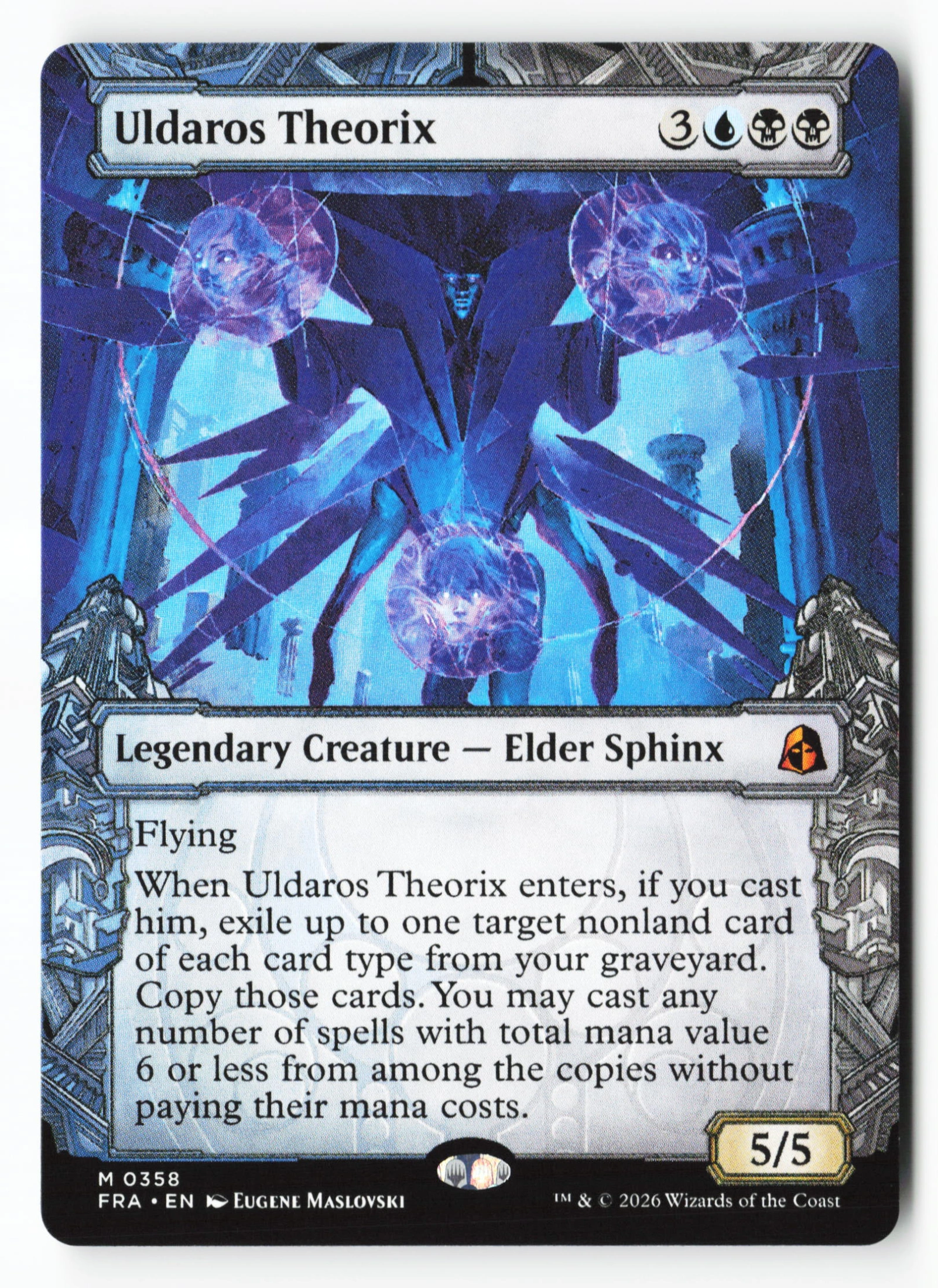 Uldaros Theorix (FRA 358) — Voorkant