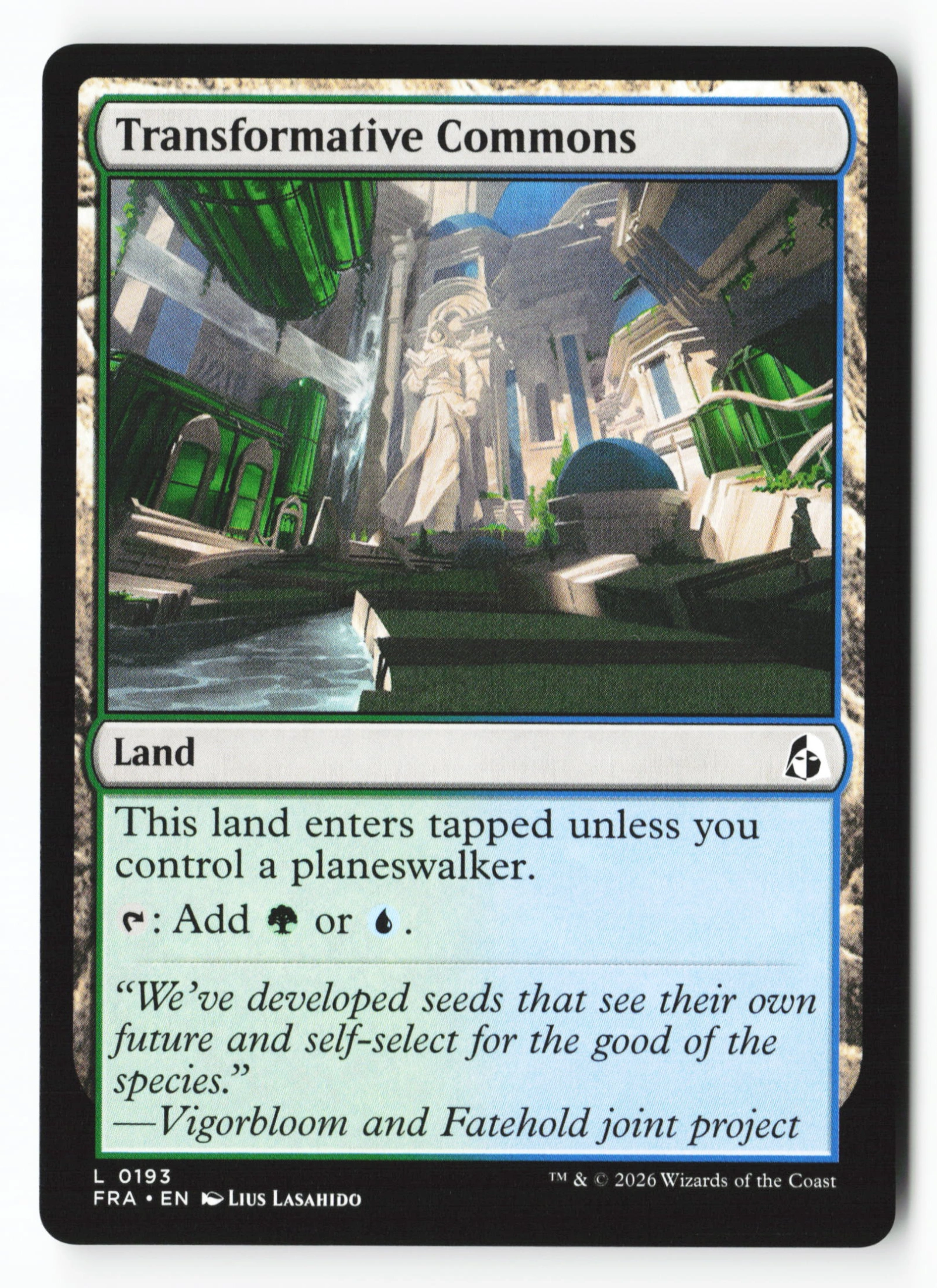 Transformative Commons (FRA 193) — Voorkant
