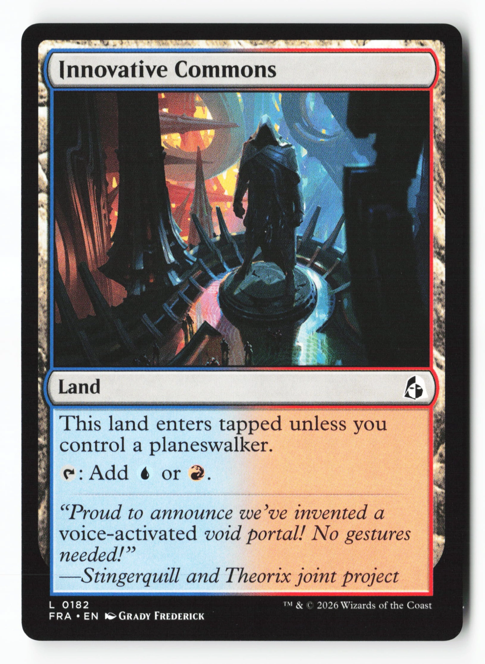 Innovative Commons (FRA 182) — Voorkant