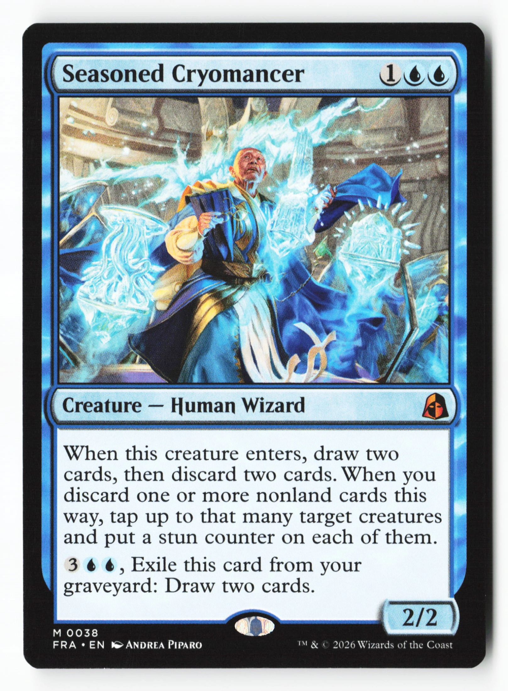 Seasoned Cryomancer (FRA 038) — Voorkant