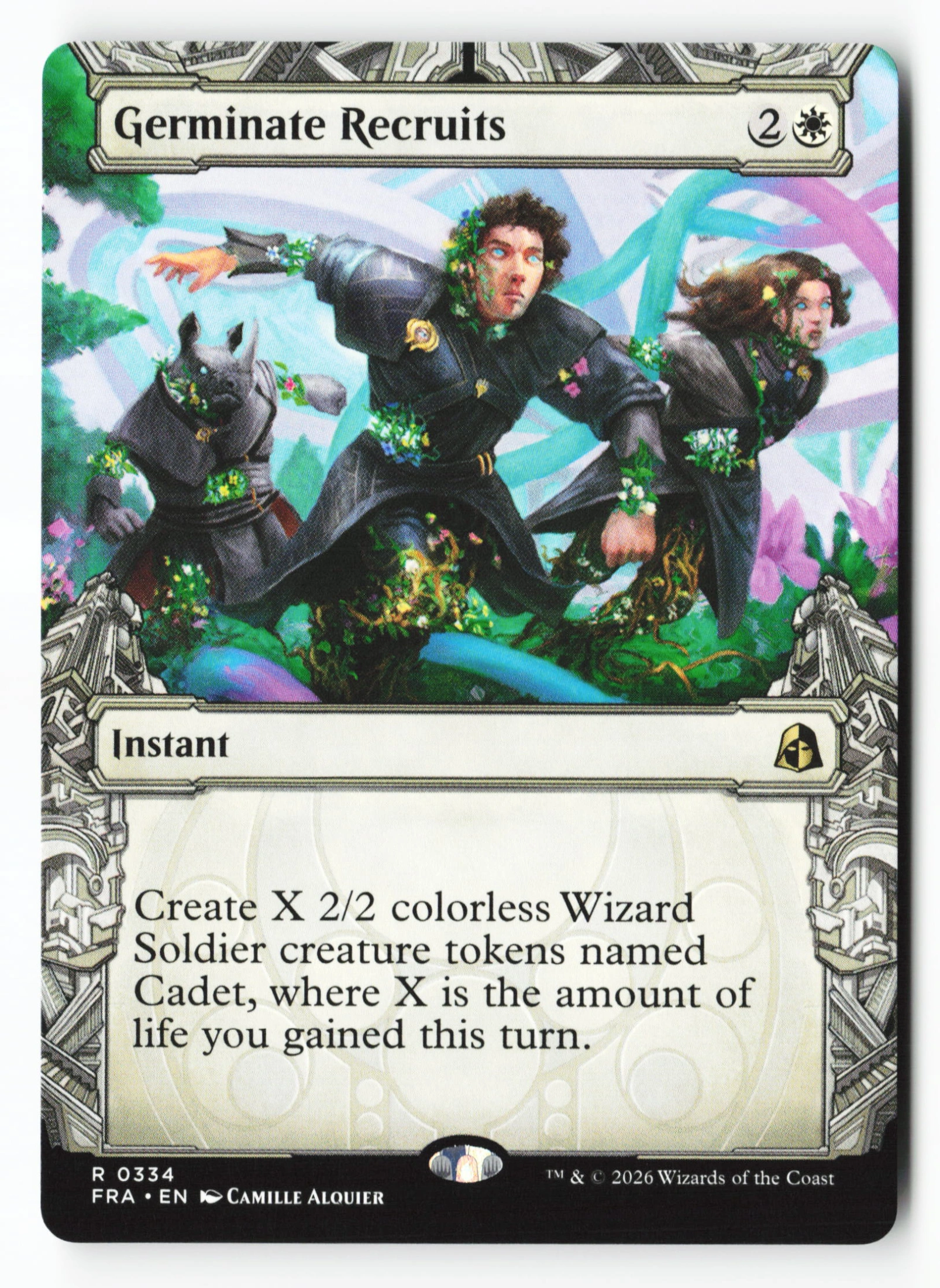 Germinate Recruits (FRA 334) — Voorkant