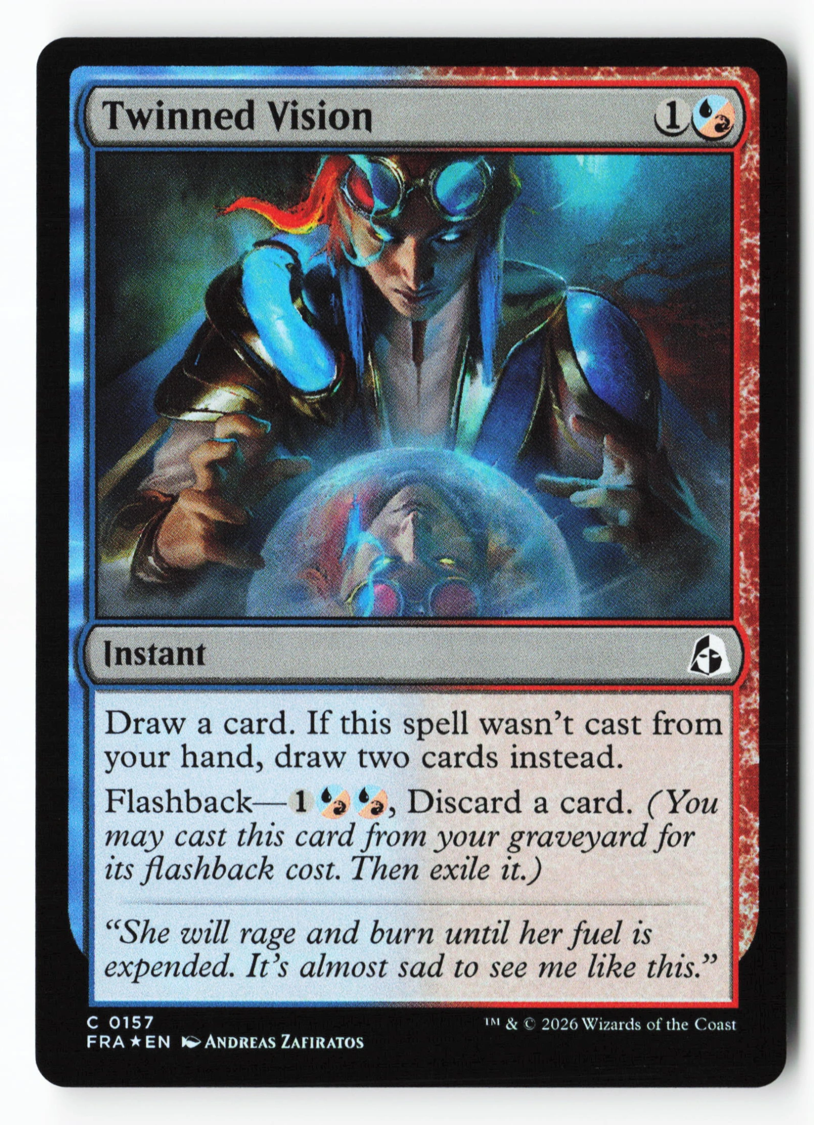 Twinned Vision (FRA 157) — Voorkant