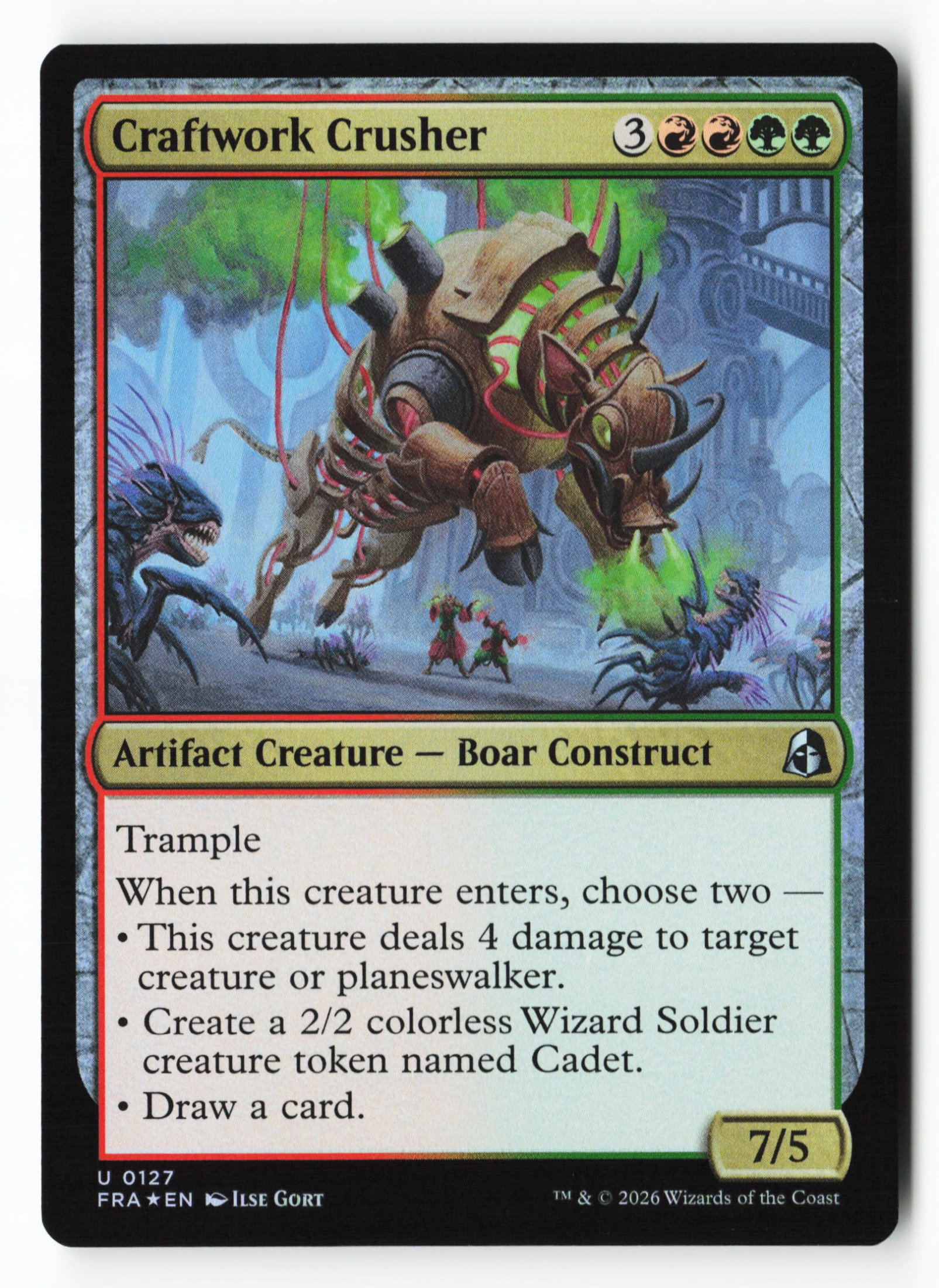 Craftwork Crusher (FRA 127) — Voorkant