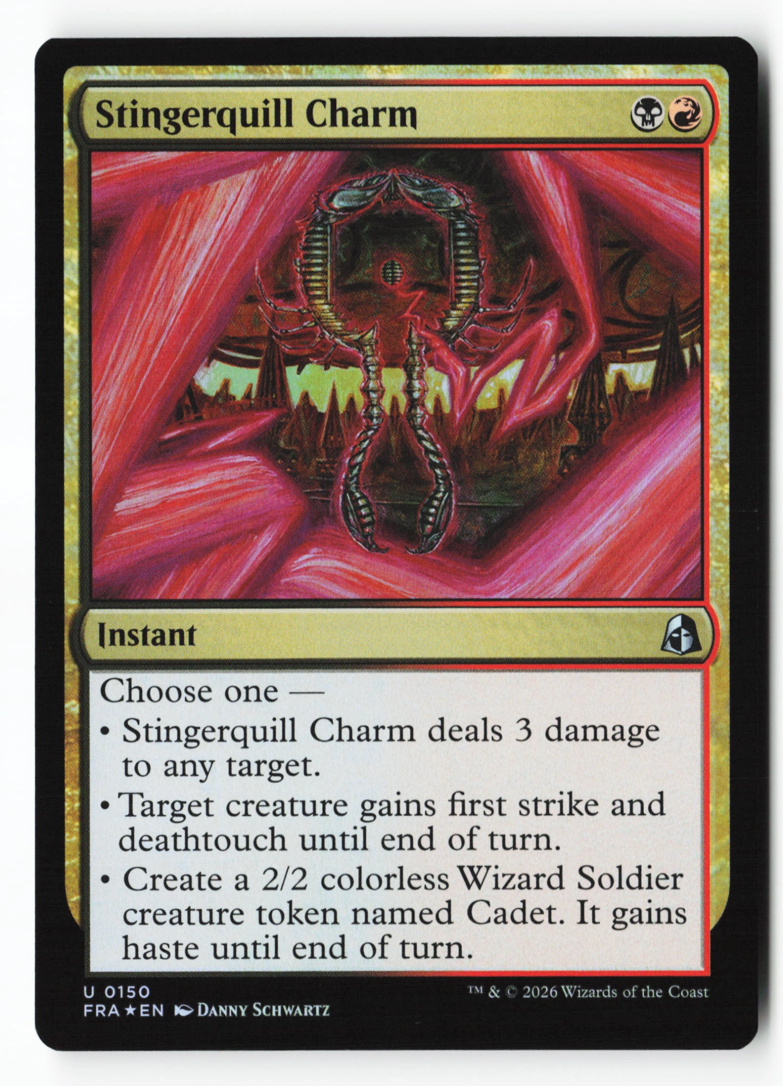 Stingerquill Charm (FRA 150) — Voorkant