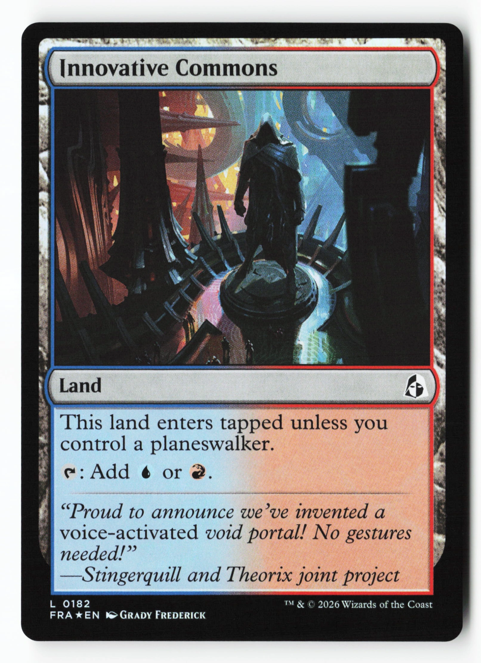 Innovative Commons (FRA 182) — Voorkant