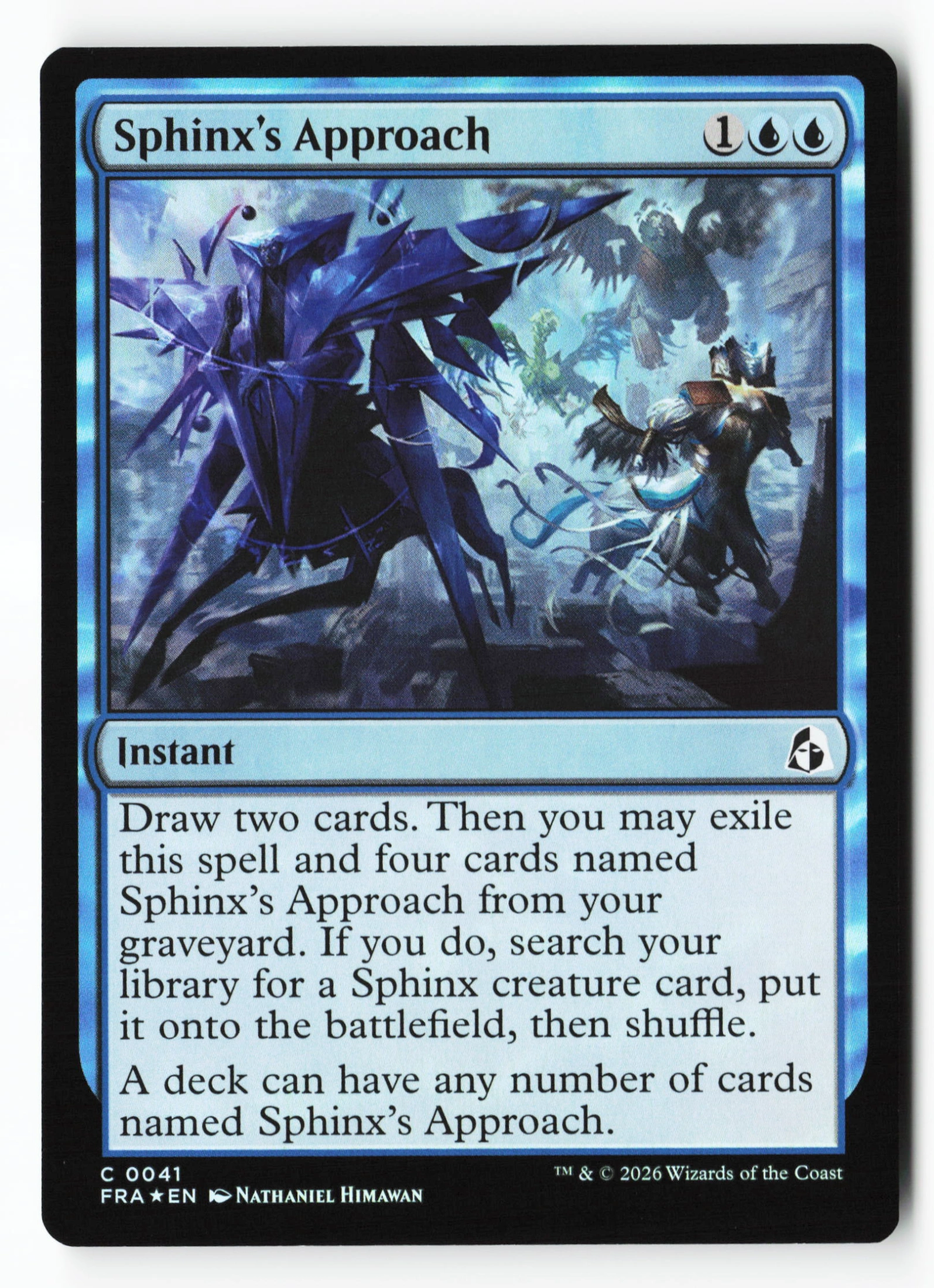 Sphinx's Approach (FRA 041) — Voorkant