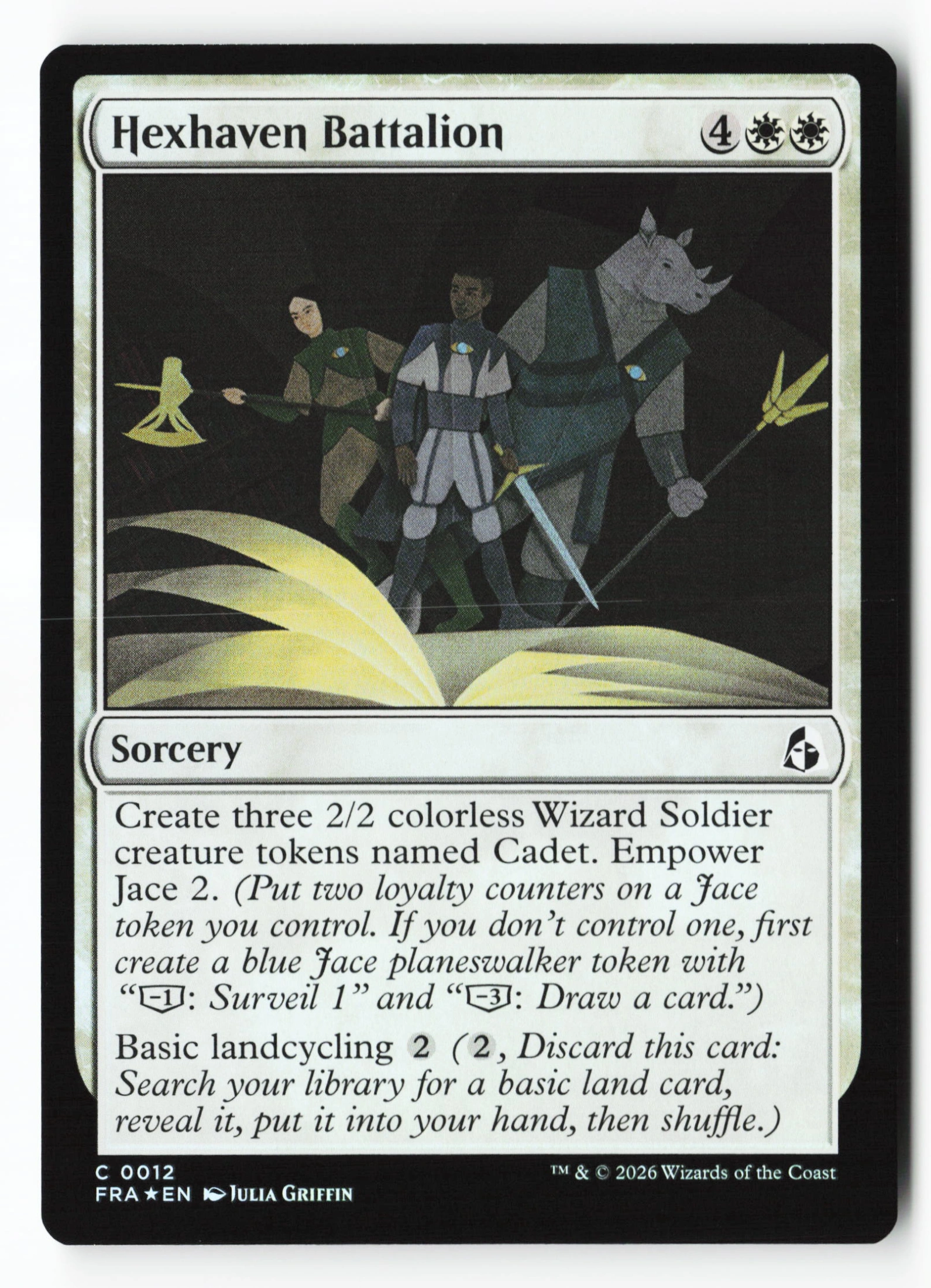 Hexhaven Battalion (FRA 012) — Voorkant