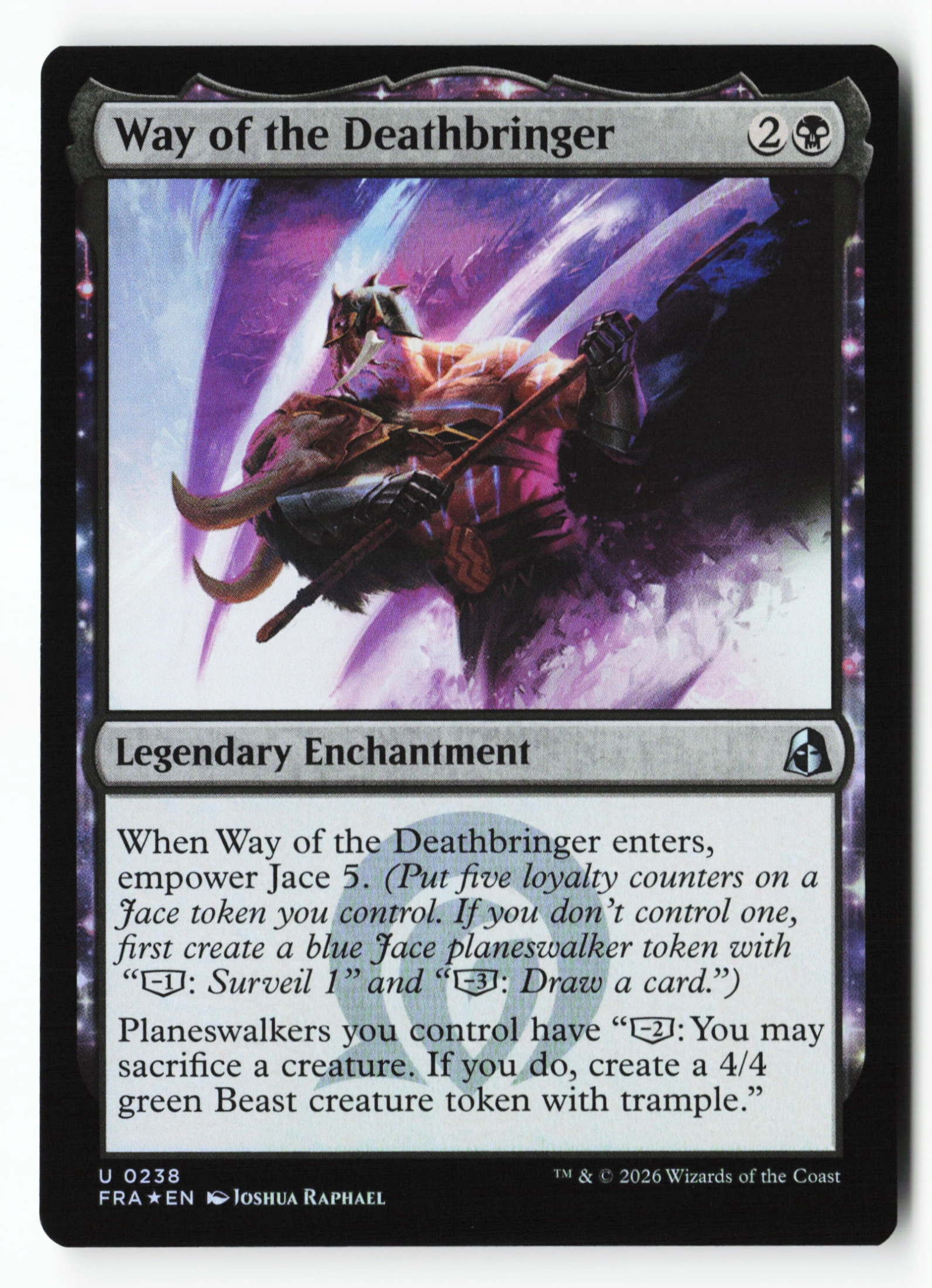Way of the Deathbringer (FRA 238) — Voorkant