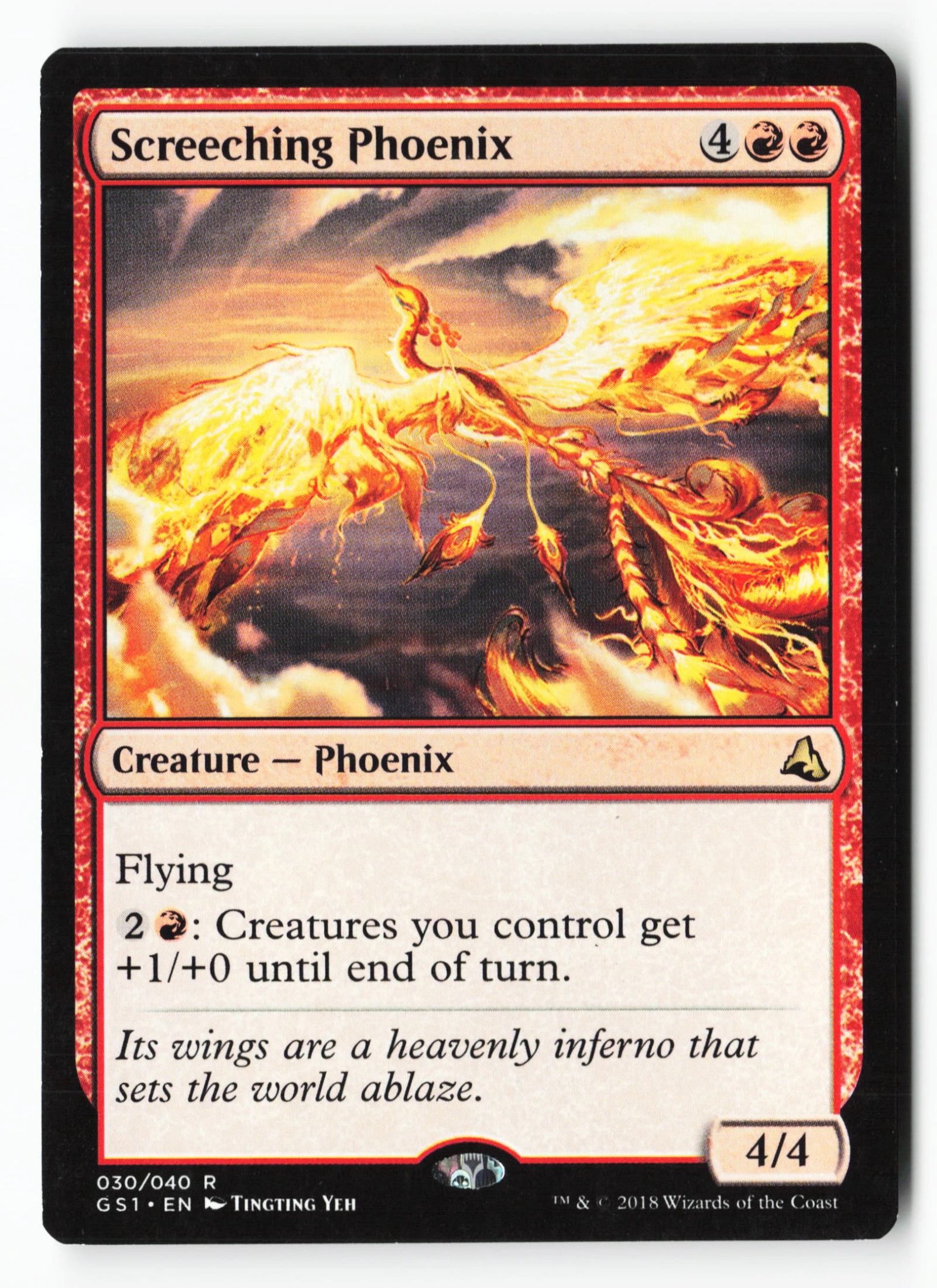 Screeching Phoenix (GS1 030) — Voorkant