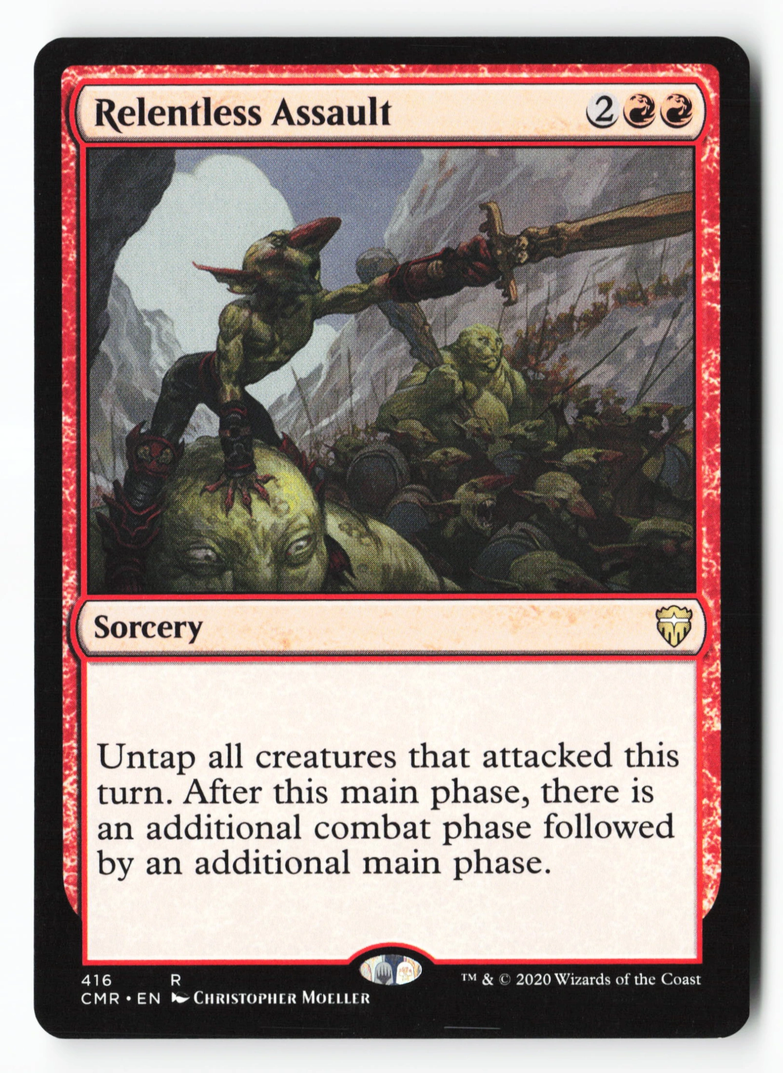Relentless Assault (CMR 416) — Voorkant