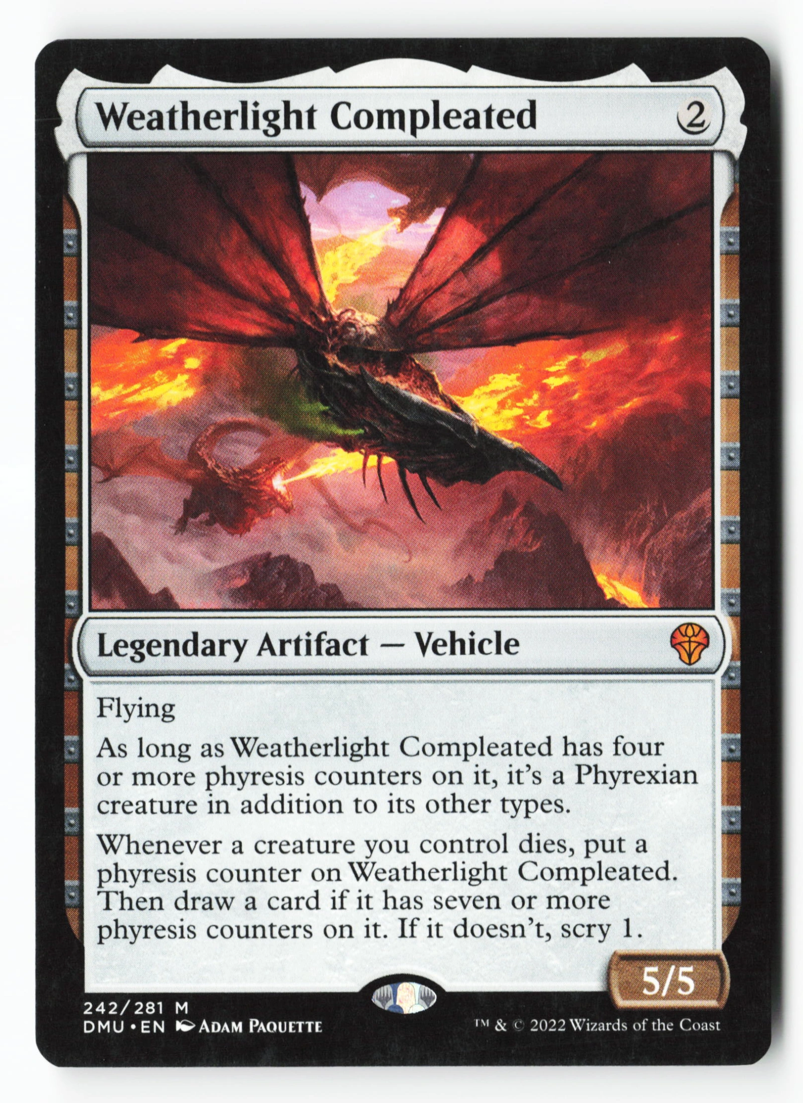 Weatherlight Compleated (DMU 242) — Voorkant