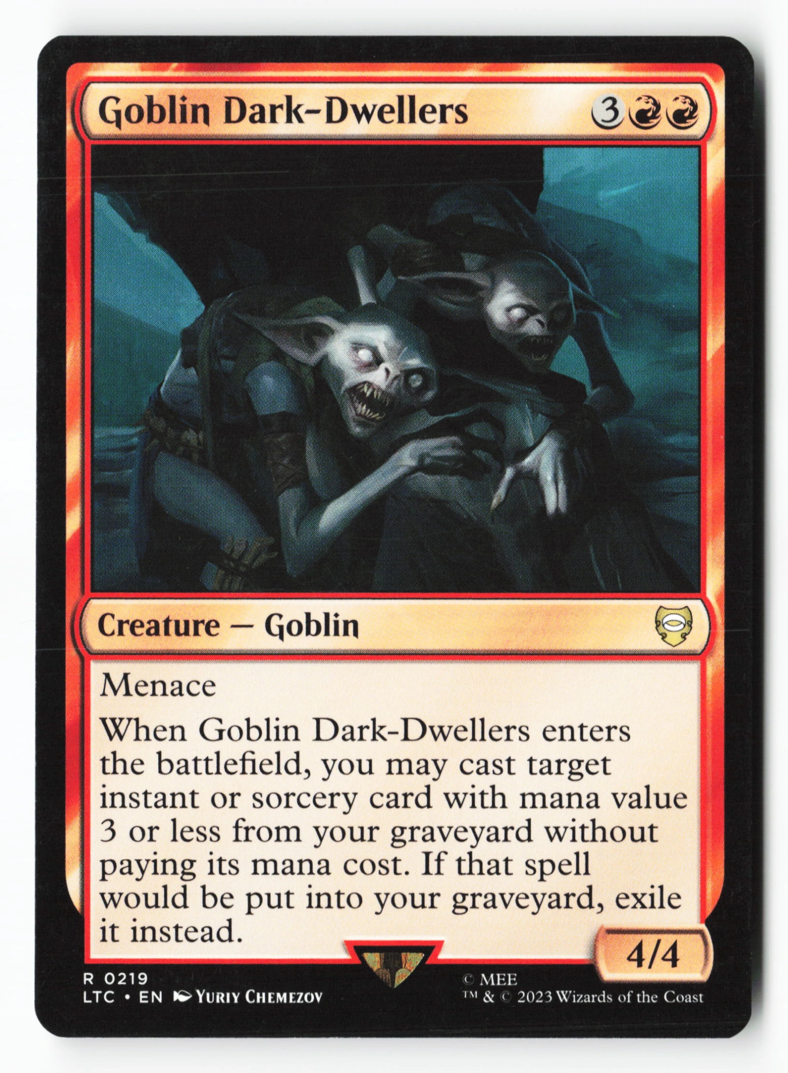 Goblin Dark-Dwellers (LTC 219) — Voorkant