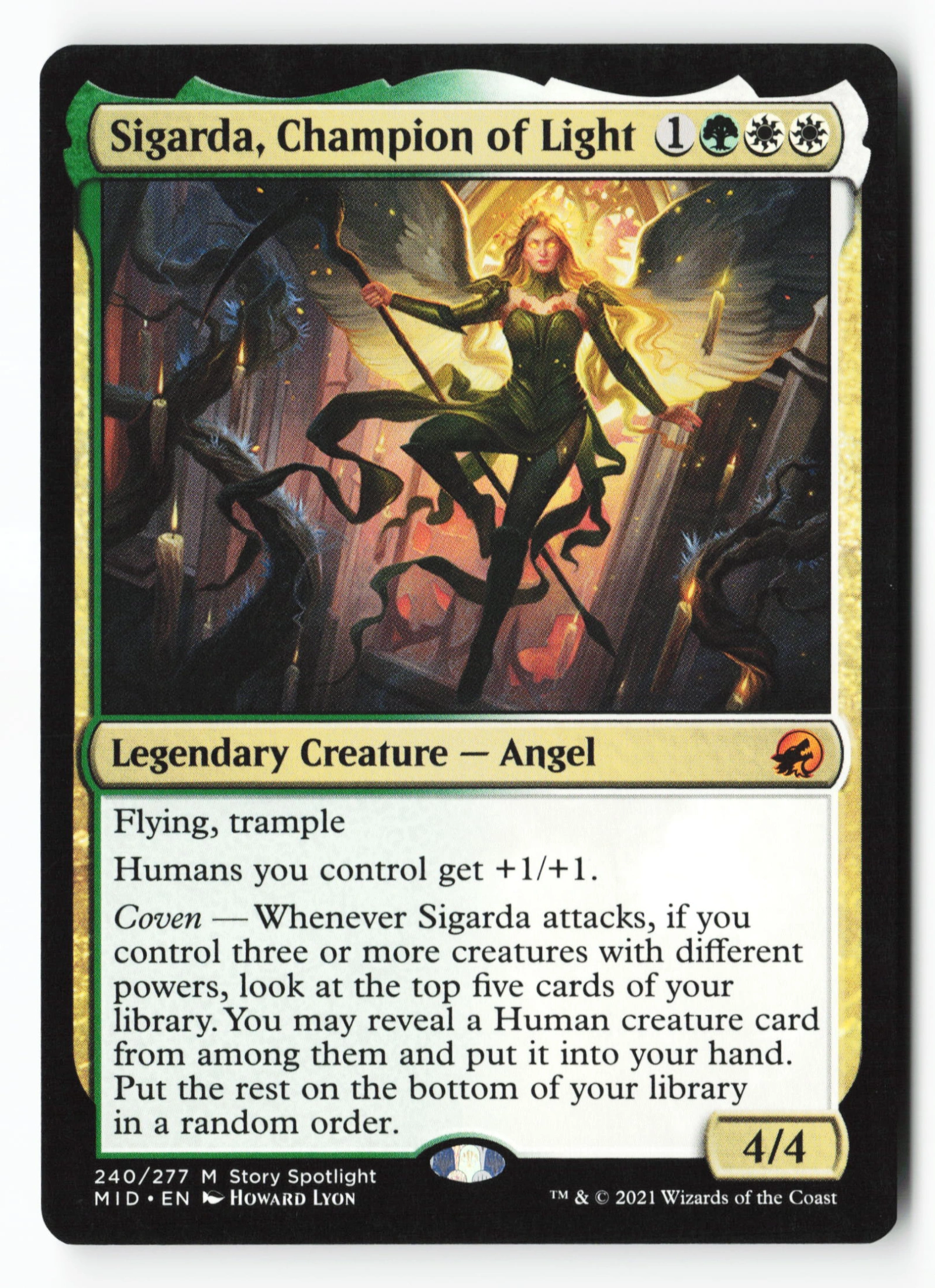 Sigarda, Champion of Light (MID 240) — Voorkant