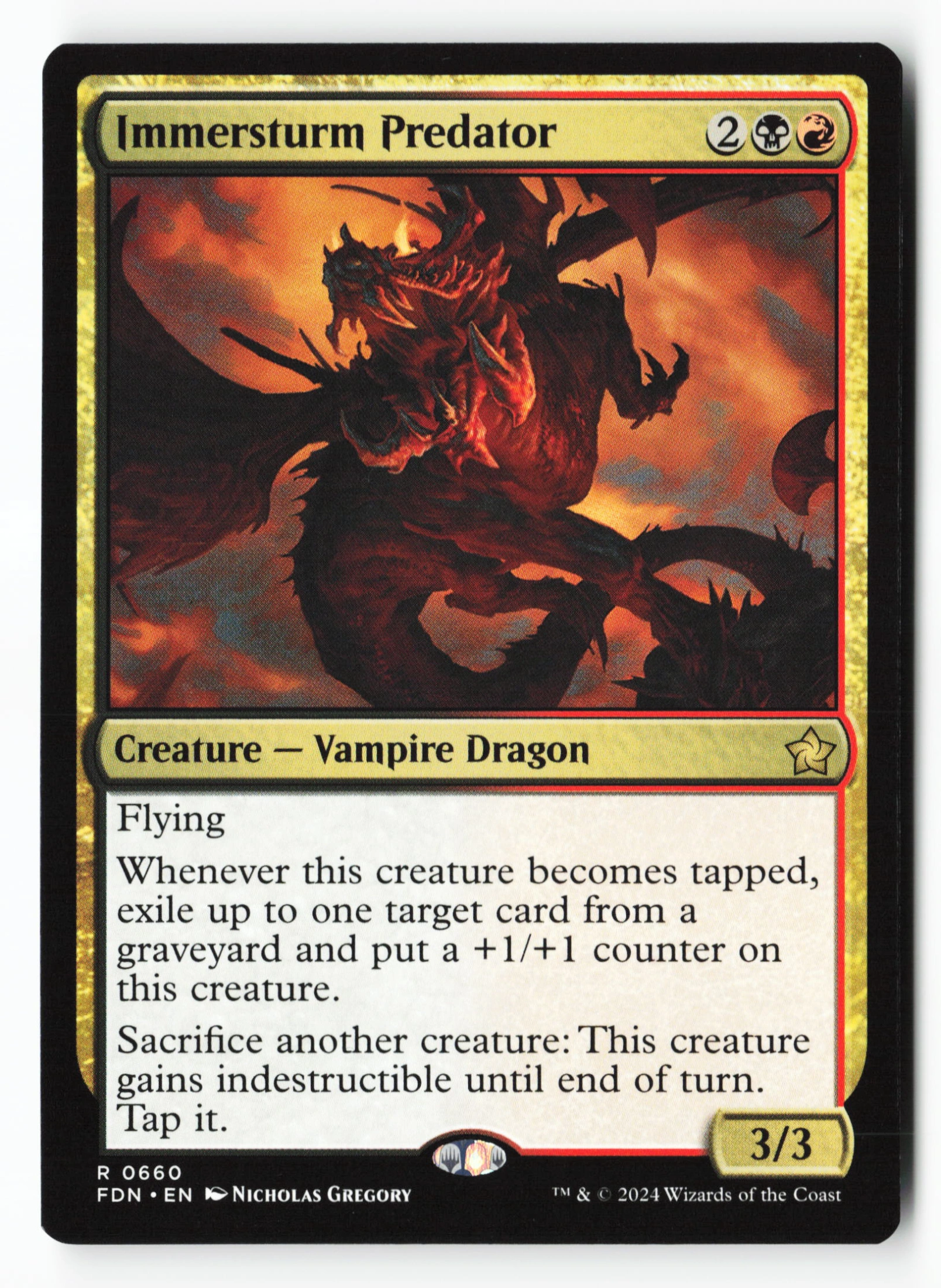 Immersturm Predator (FDN 660) — Voorkant