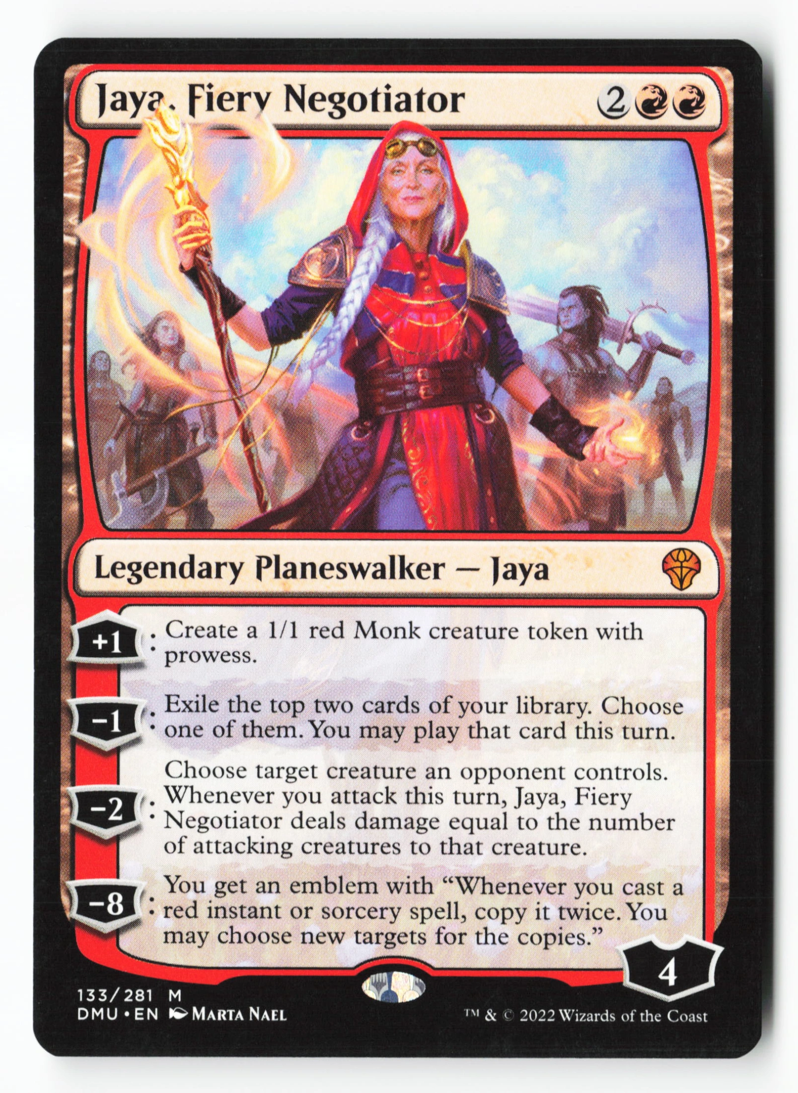 Jaya, Fiery Negotiator (DMU 133) — Voorkant