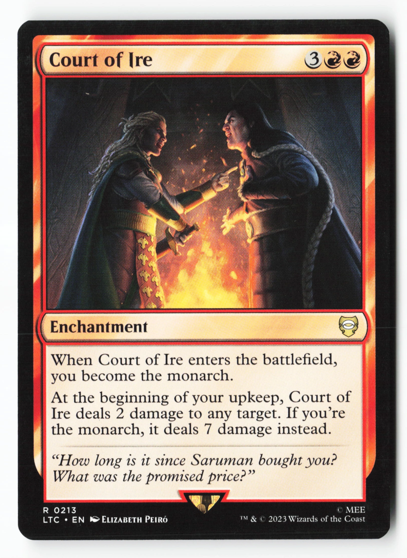 Court of Ire (LTC 213) — Voorkant