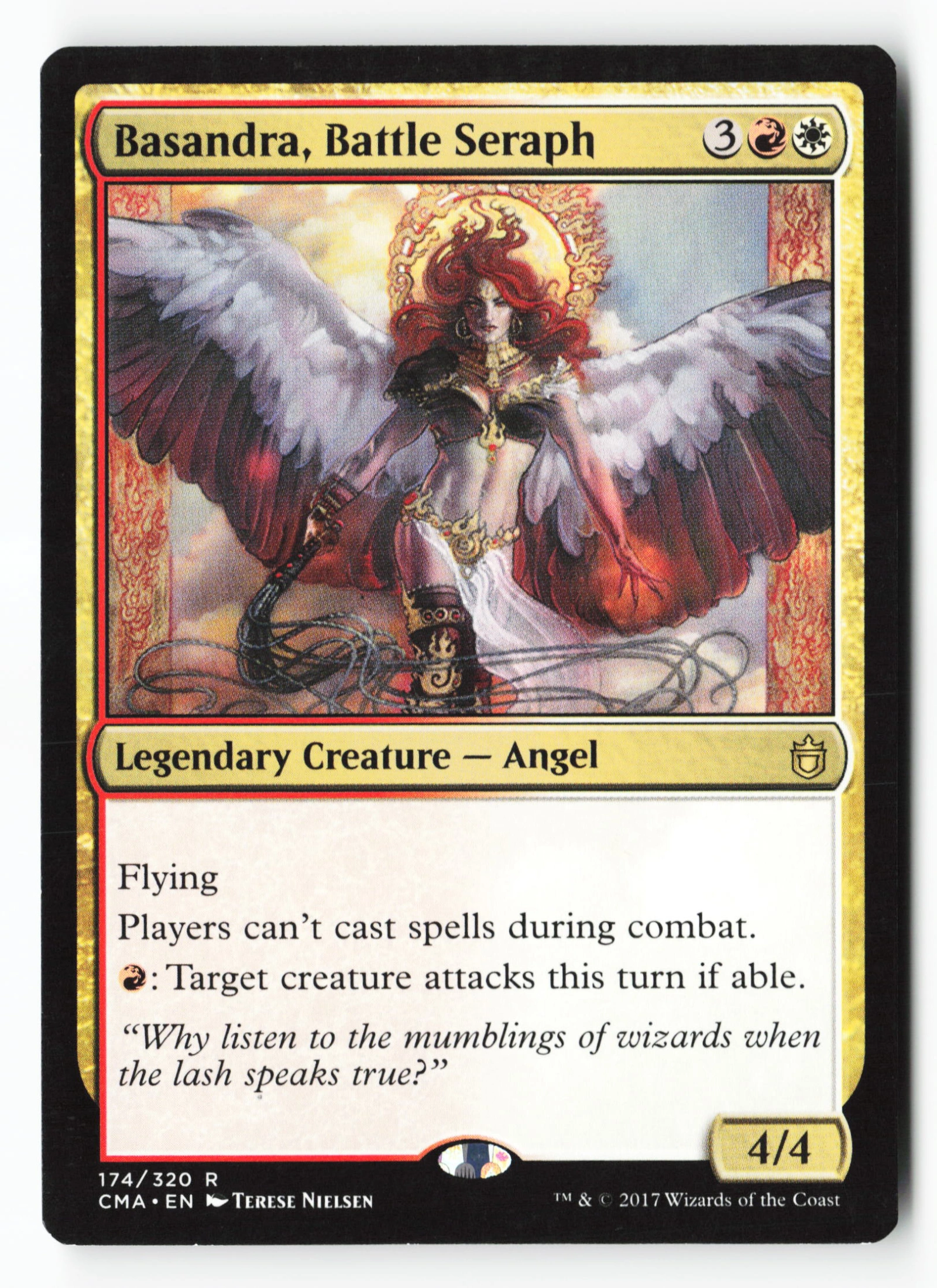 Basandra, Battle Seraph (CMA 174) — Voorkant