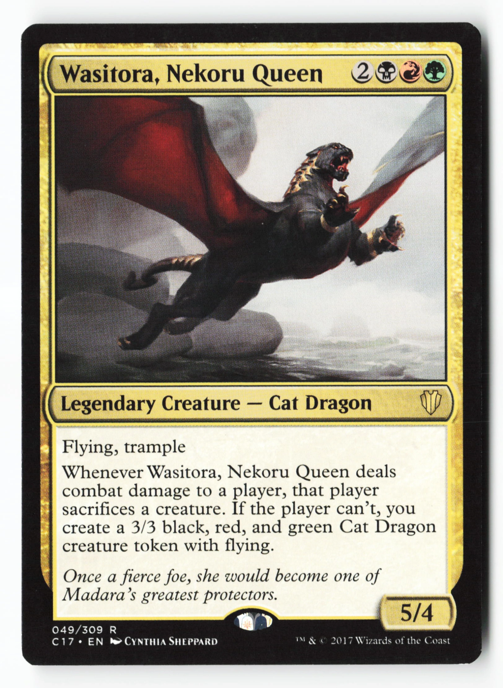 Wasitora, Nekoru Queen (C17 049) — Voorkant