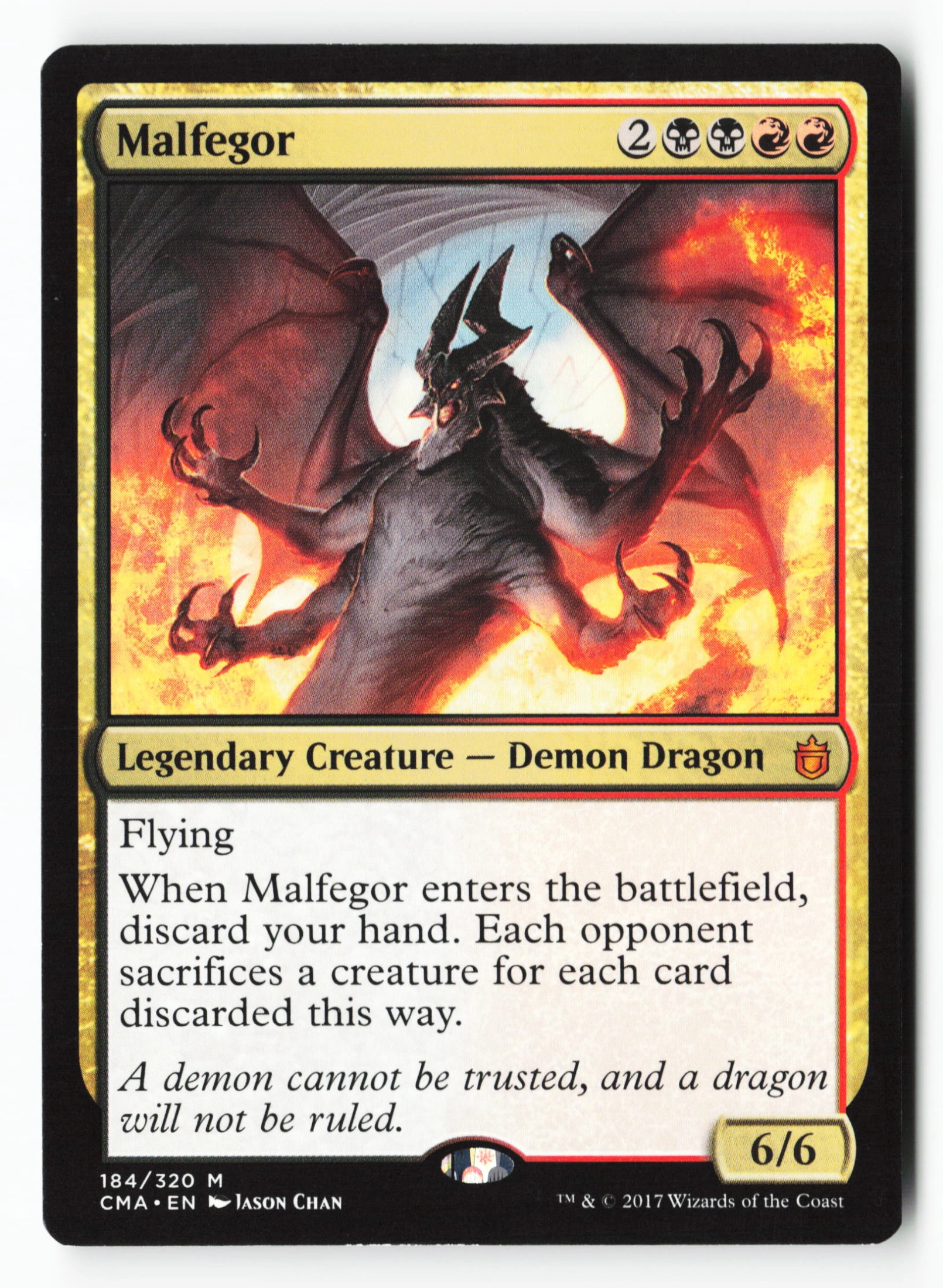 Malfegor (CMA 184) — Voorkant