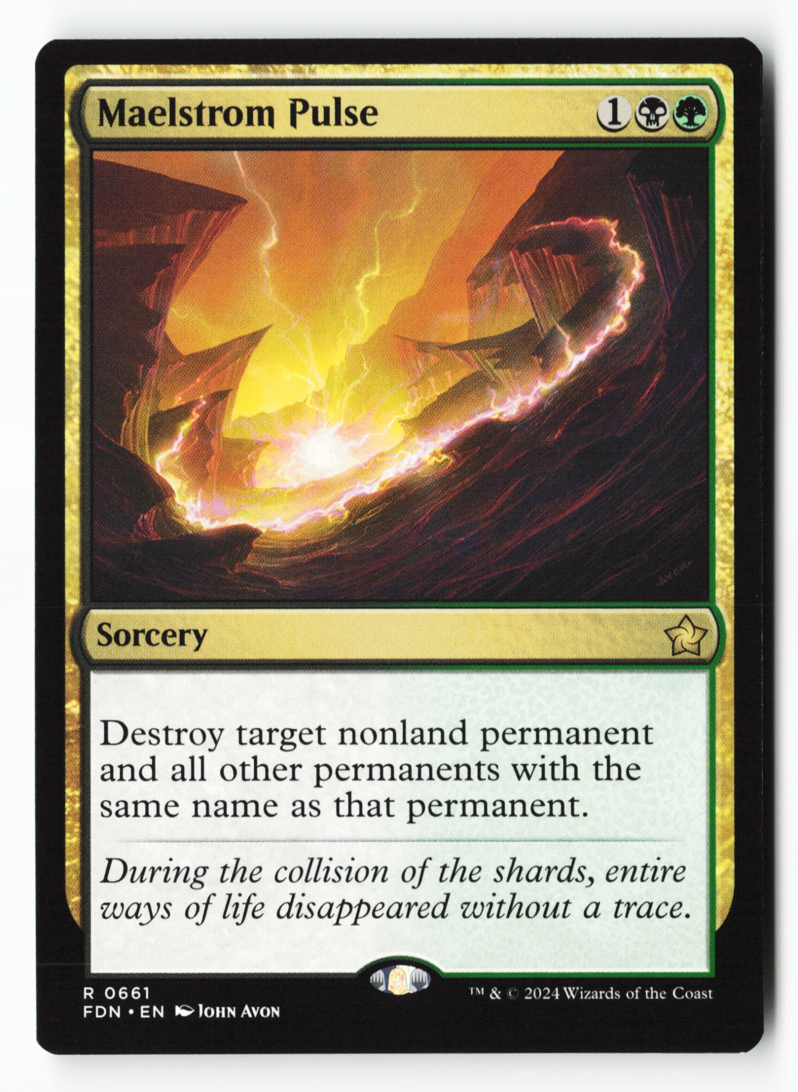 Maelstrom Pulse (FDN 661) — Voorkant