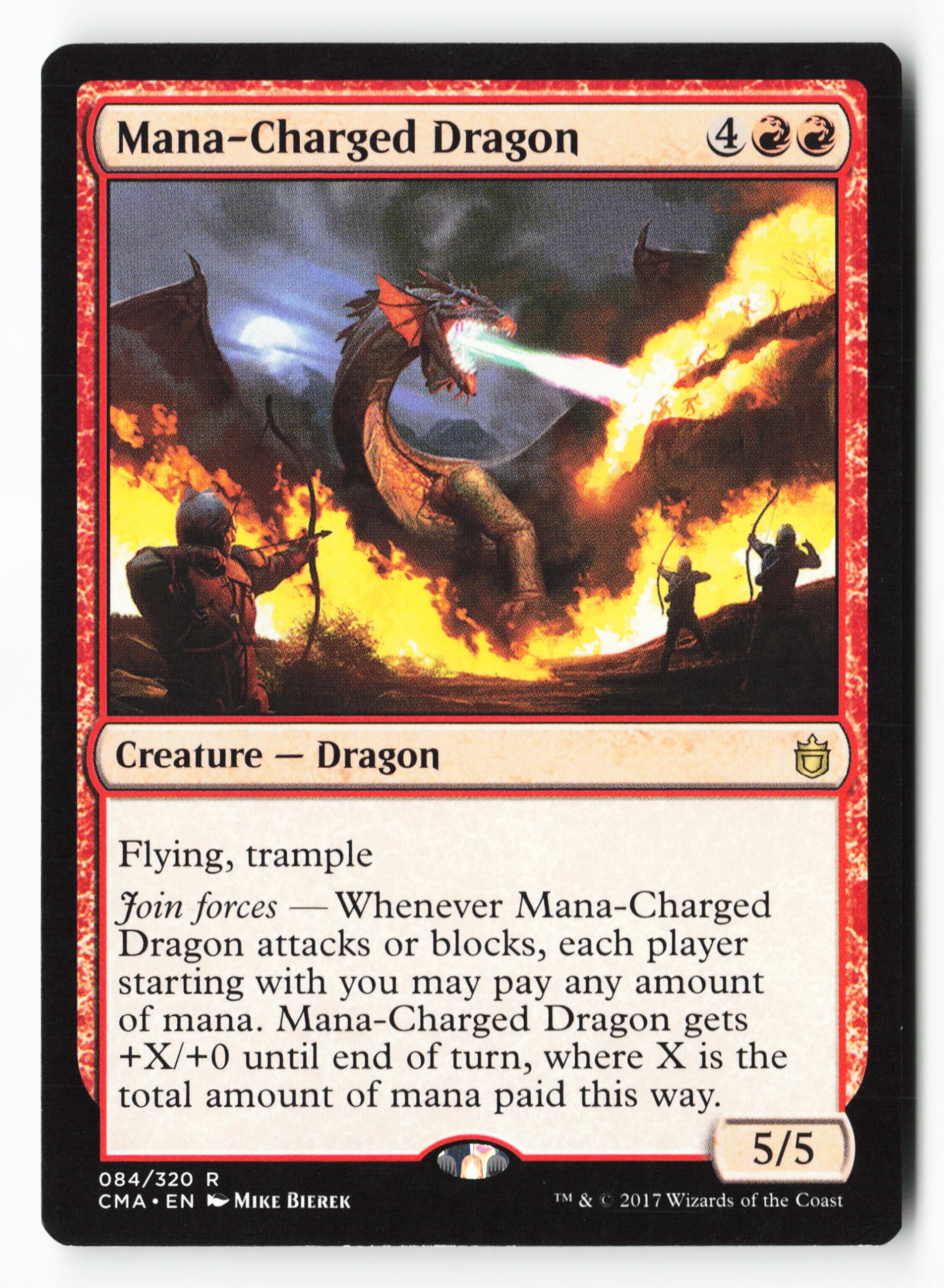 Mana-Charged Dragon (CMA 084) — Voorkant